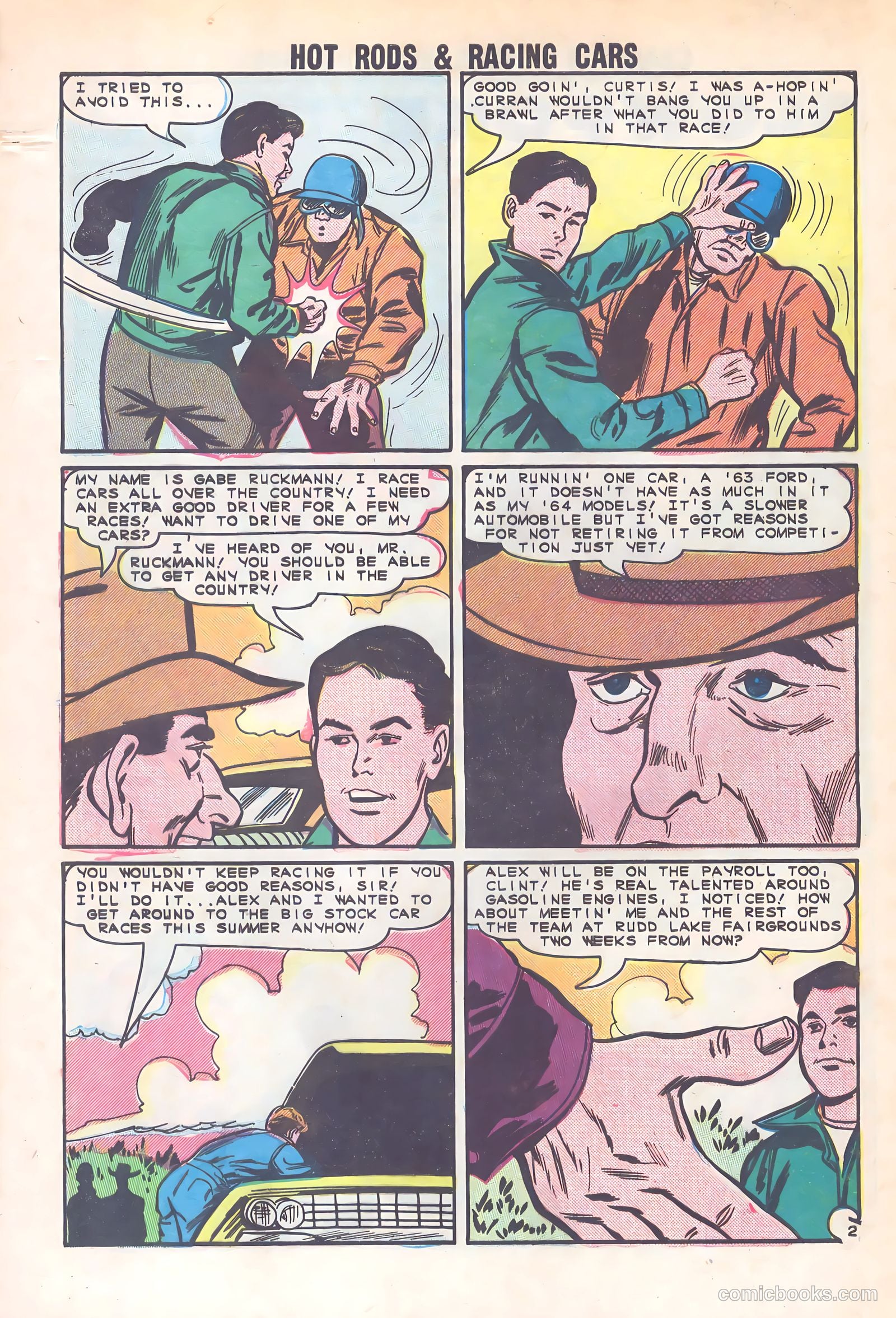 Hot Rods and Racing Cars #71 (1964) — page 28 of 36