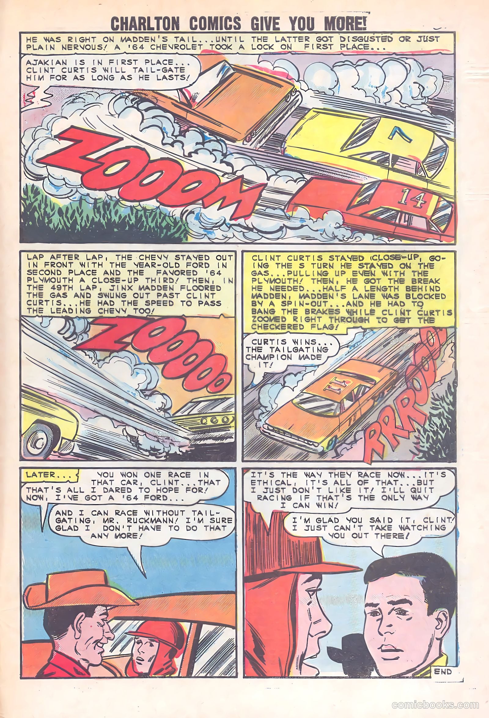 Hot Rods and Racing Cars #71 (1964) — page 33 of 36