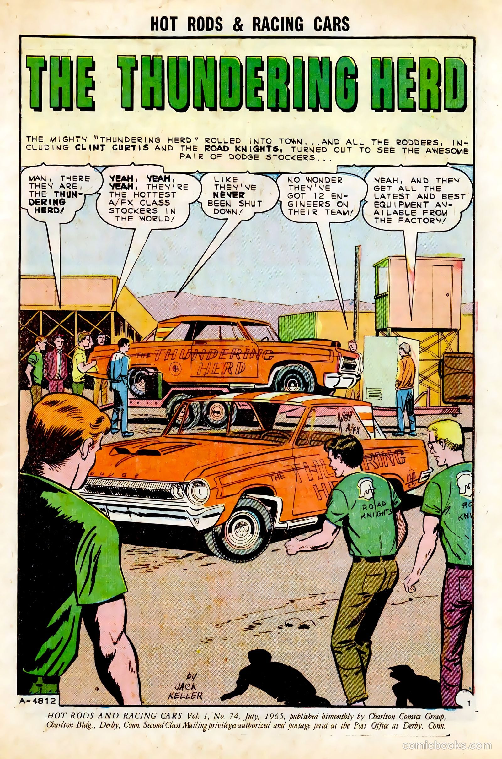 Hot Rods and Racing Cars #74 (1965) — page 3 of 36