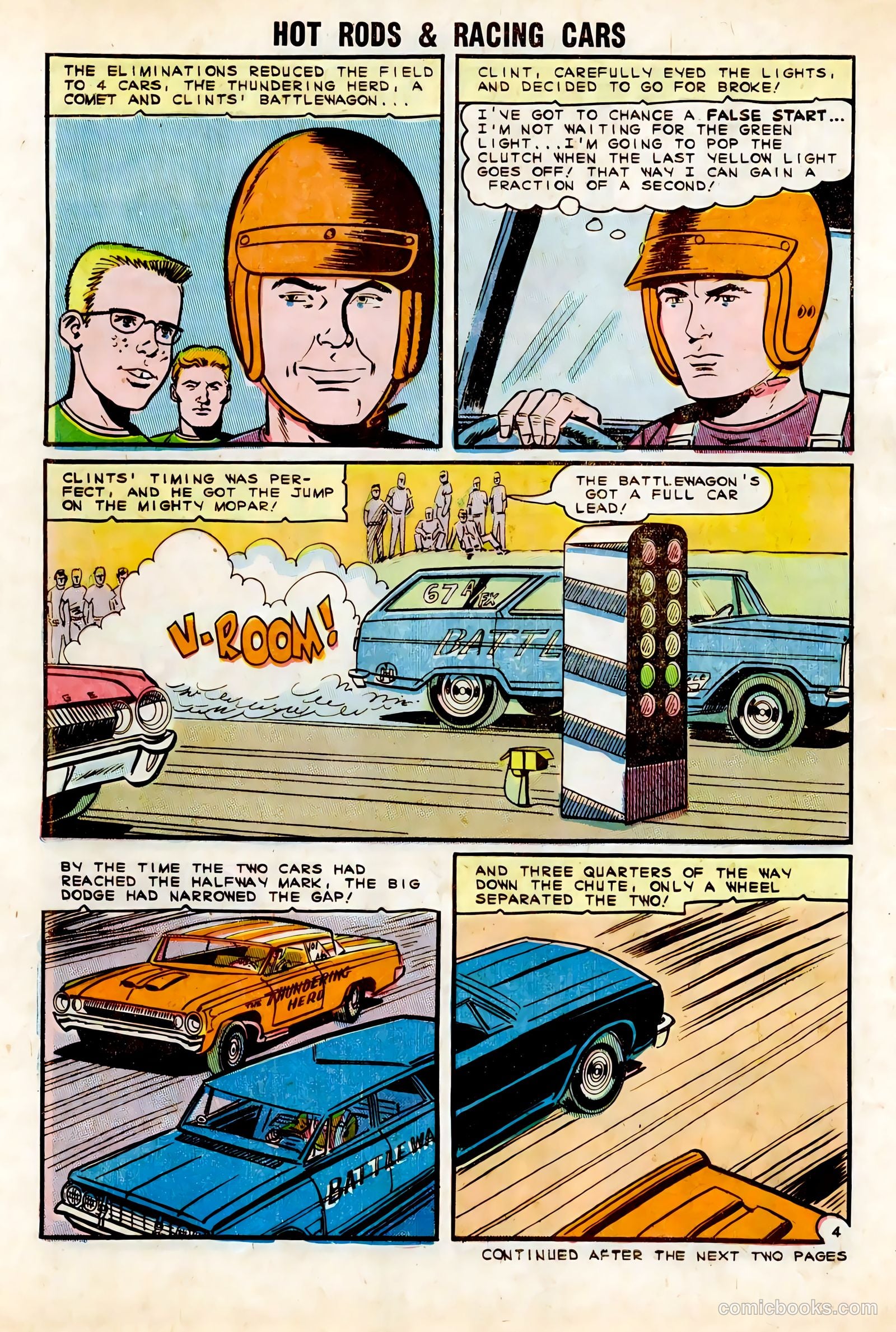 Hot Rods and Racing Cars #74 (1965) — page 6 of 36