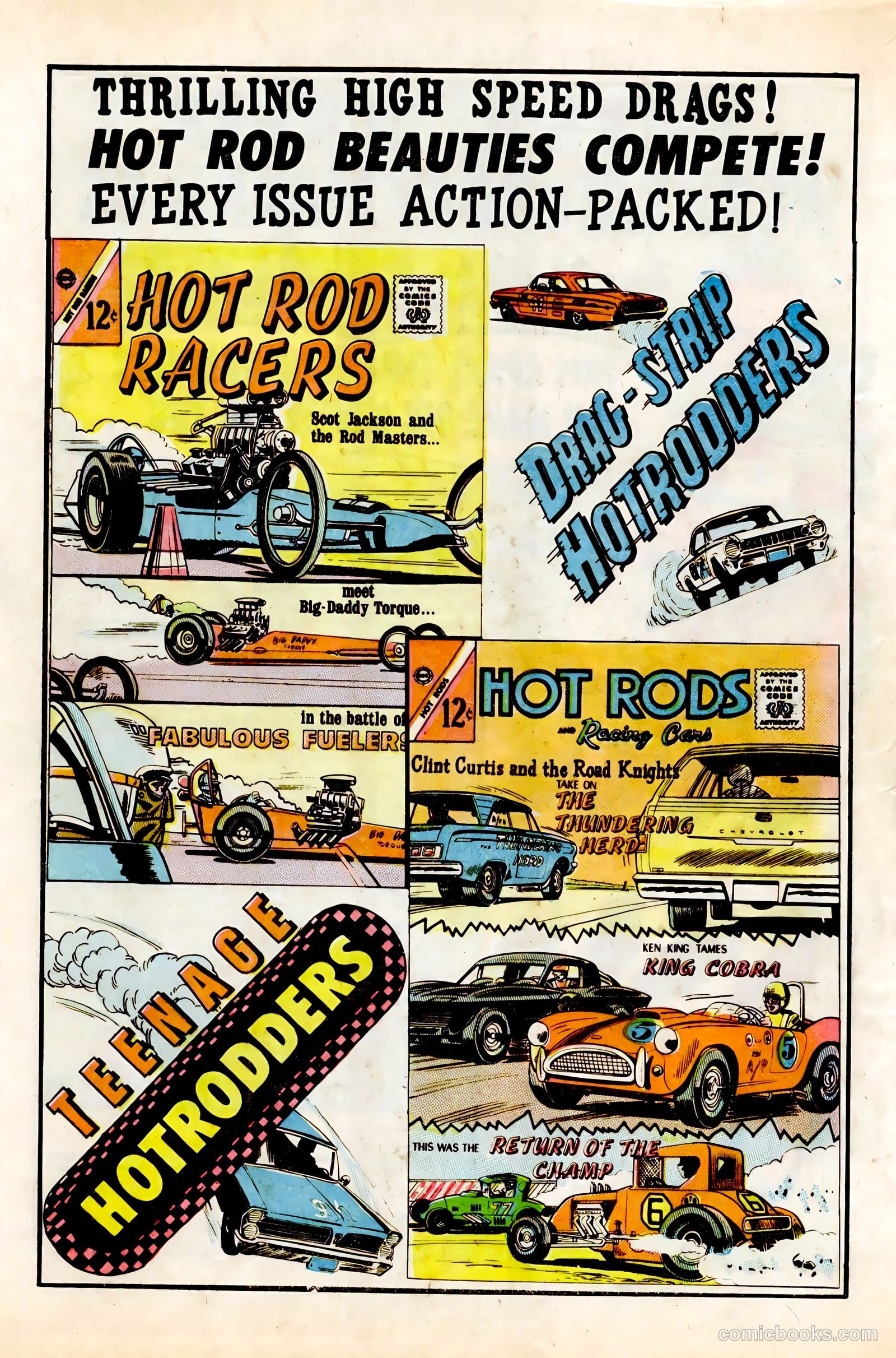 Hot Rods and Racing Cars #74 (1965) — page 8 of 36