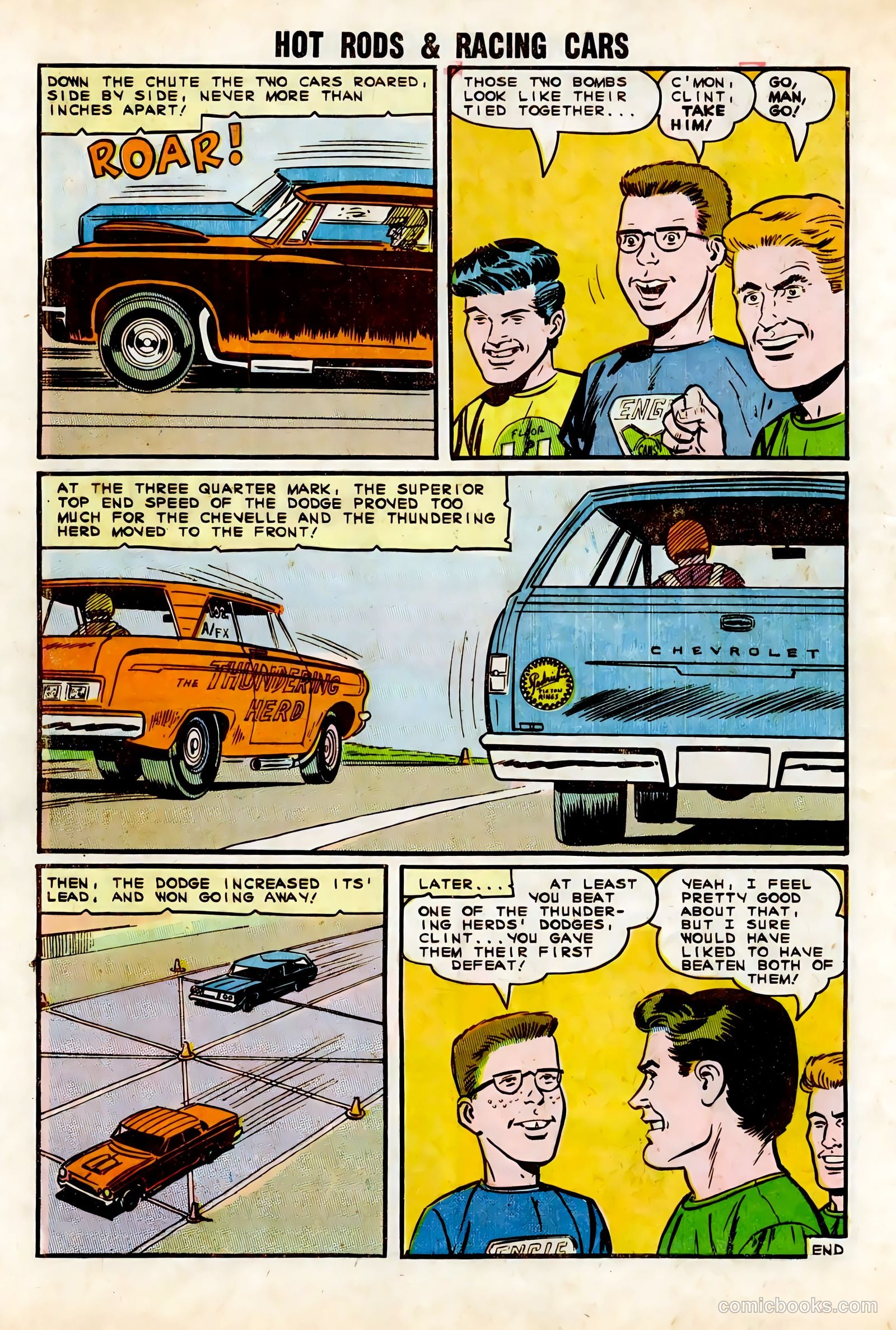 Hot Rods and Racing Cars #74 (1965) — page 10 of 36