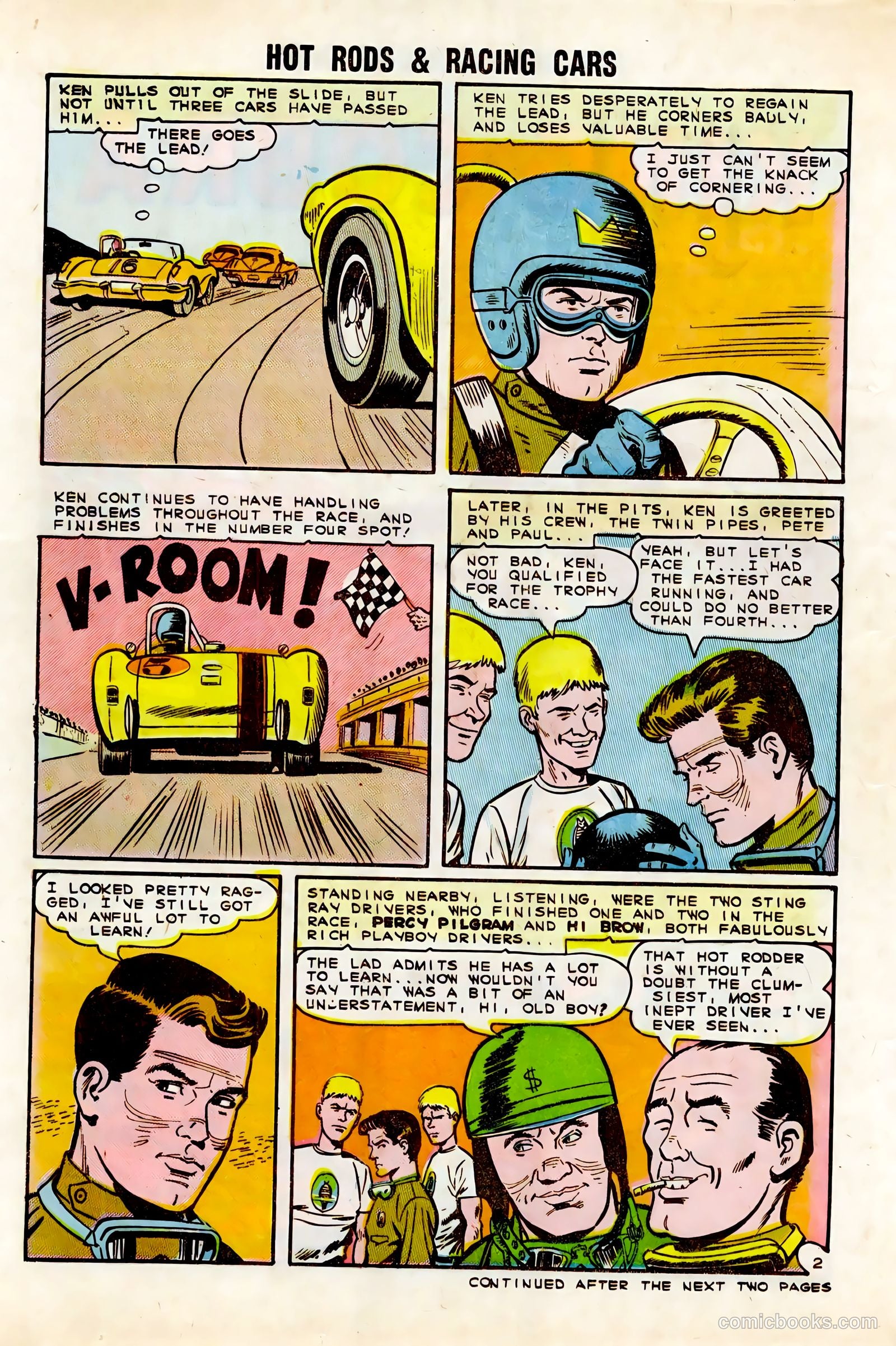 Hot Rods and Racing Cars #74 (1965) — page 12 of 36