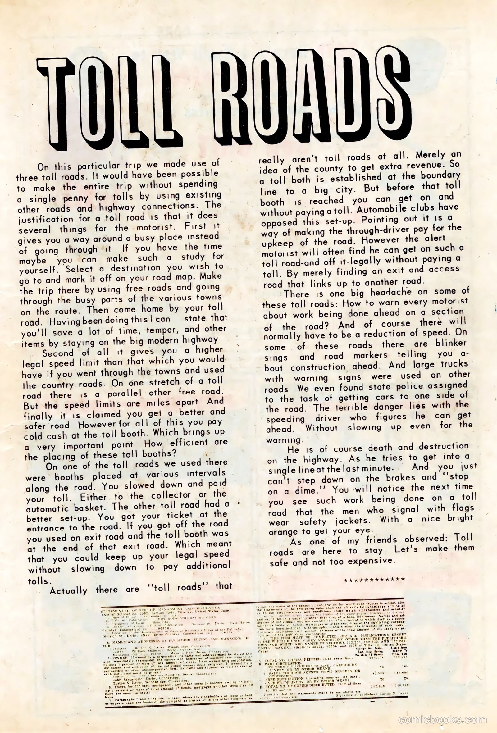 Hot Rods and Racing Cars #74 (1965) — page 13 of 36