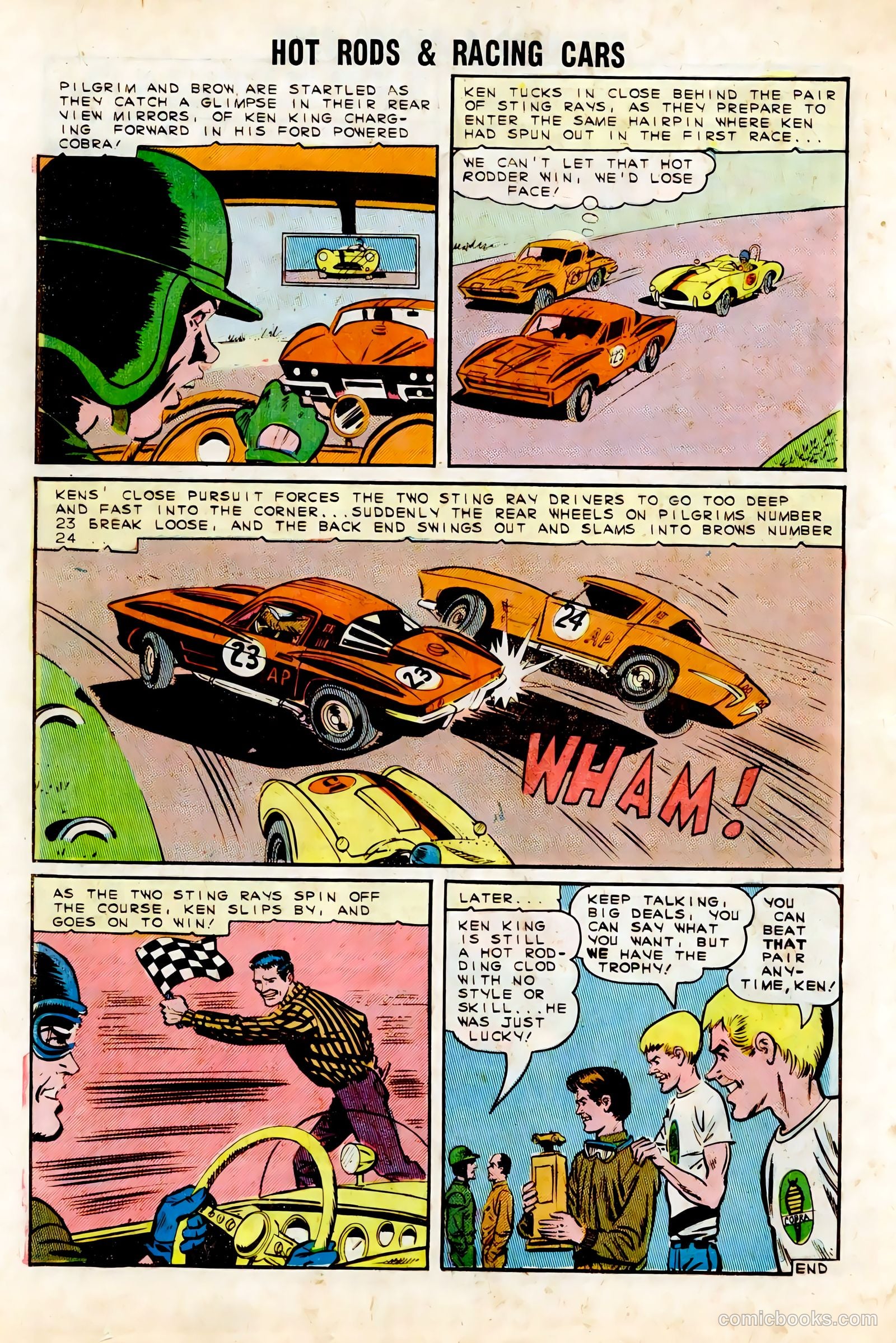Hot Rods and Racing Cars #74 (1965) — page 18 of 36