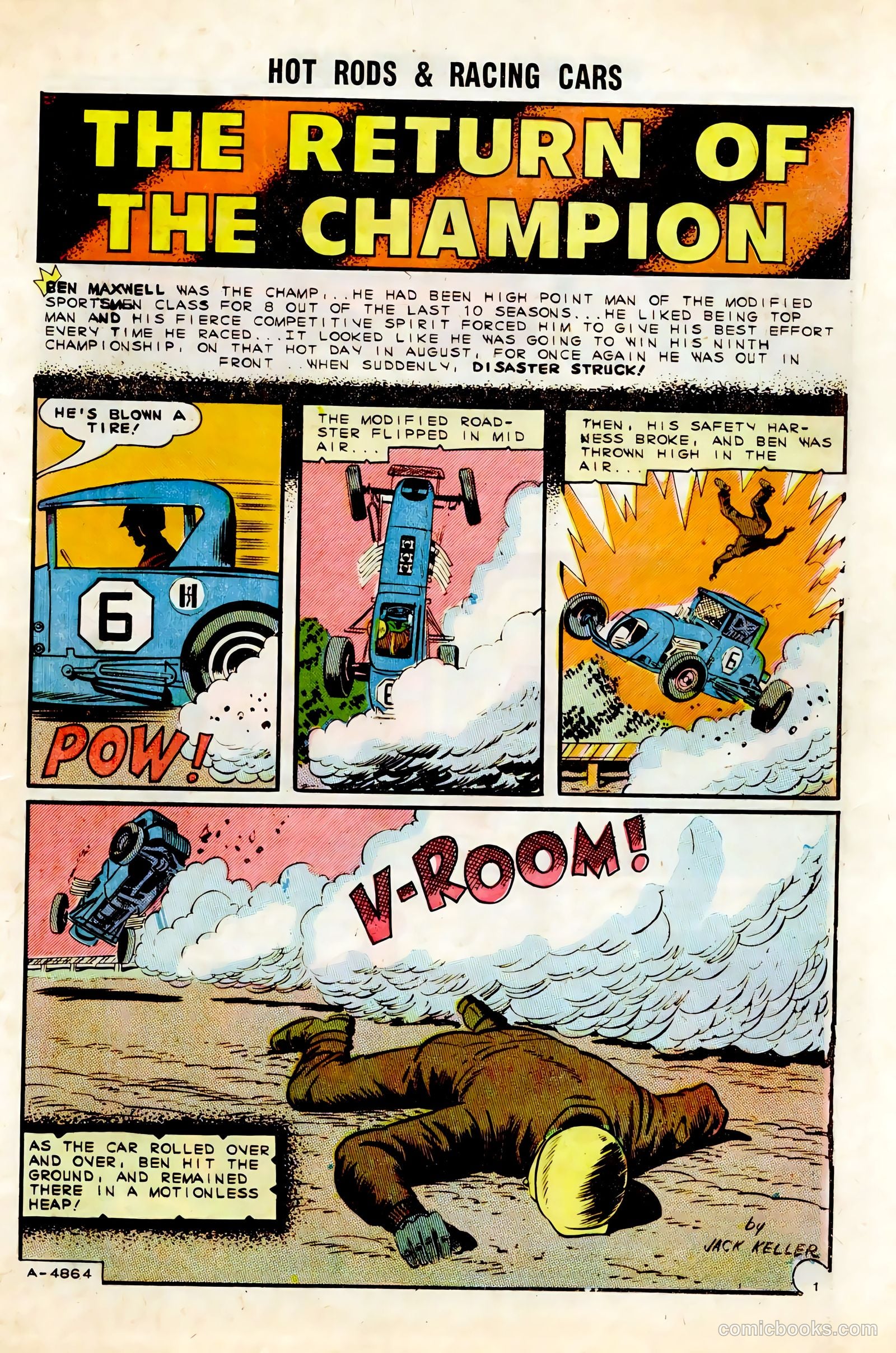 Hot Rods and Racing Cars #74 (1965) — page 19 of 36