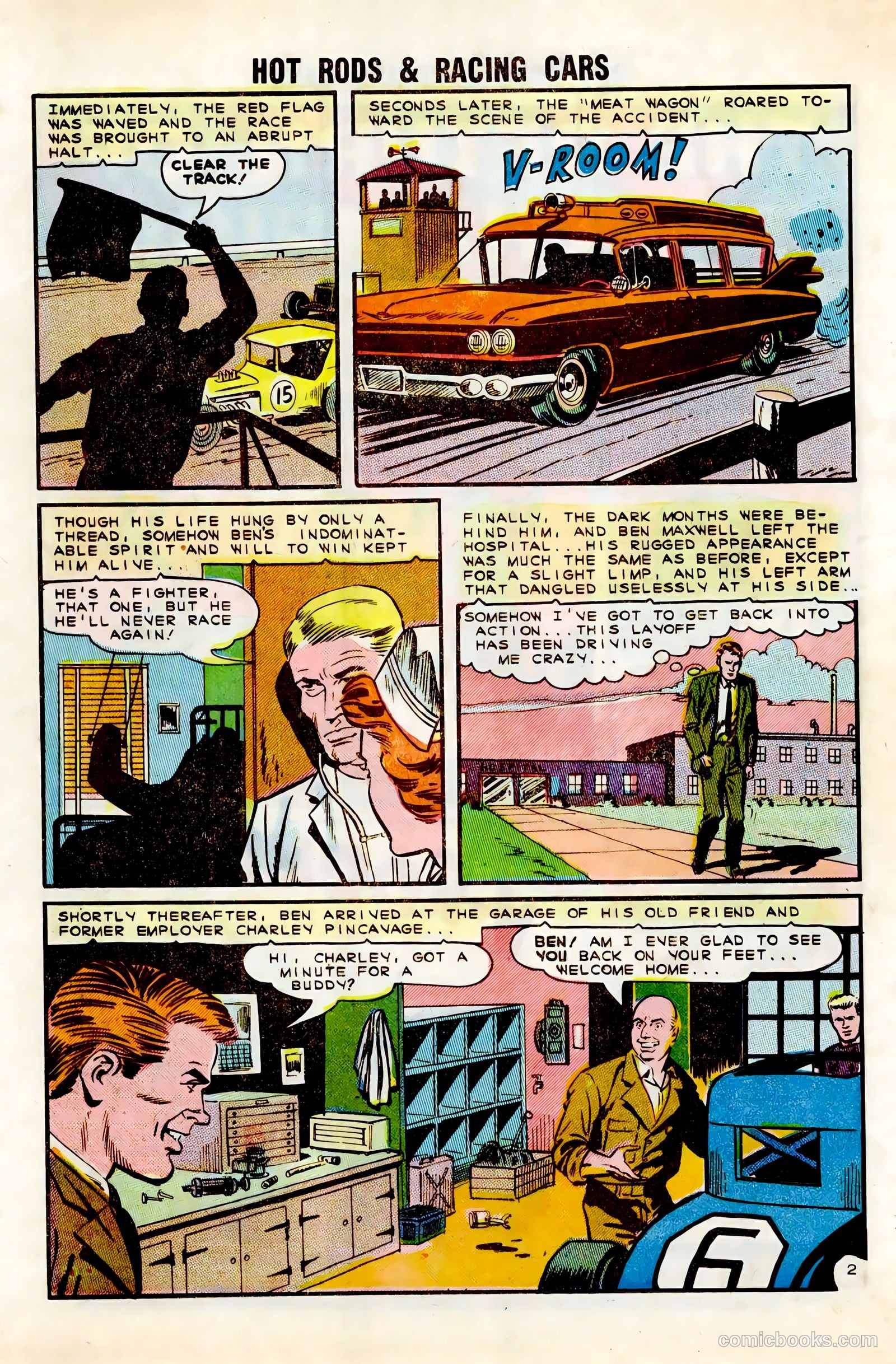 Hot Rods and Racing Cars #74 (1965) — page 20 of 36