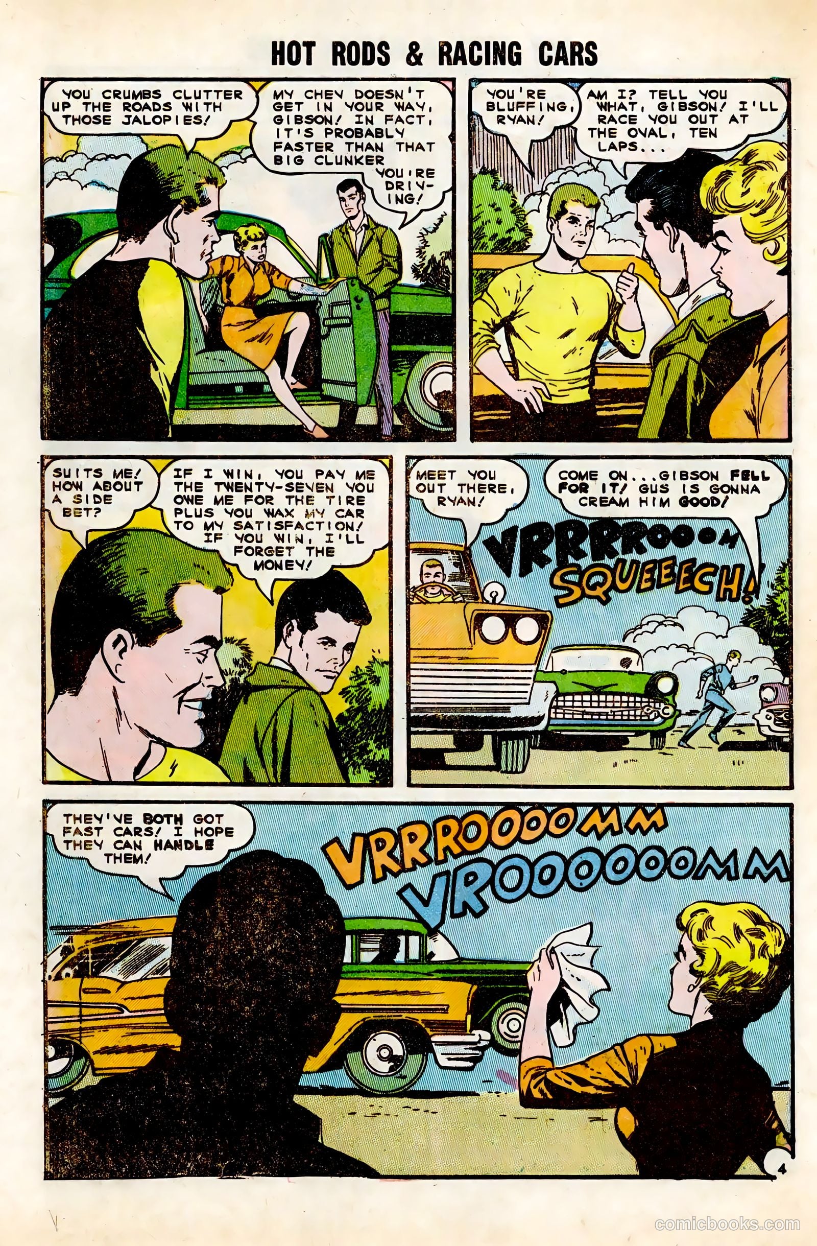 Hot Rods and Racing Cars #74 (1965) — page 32 of 36