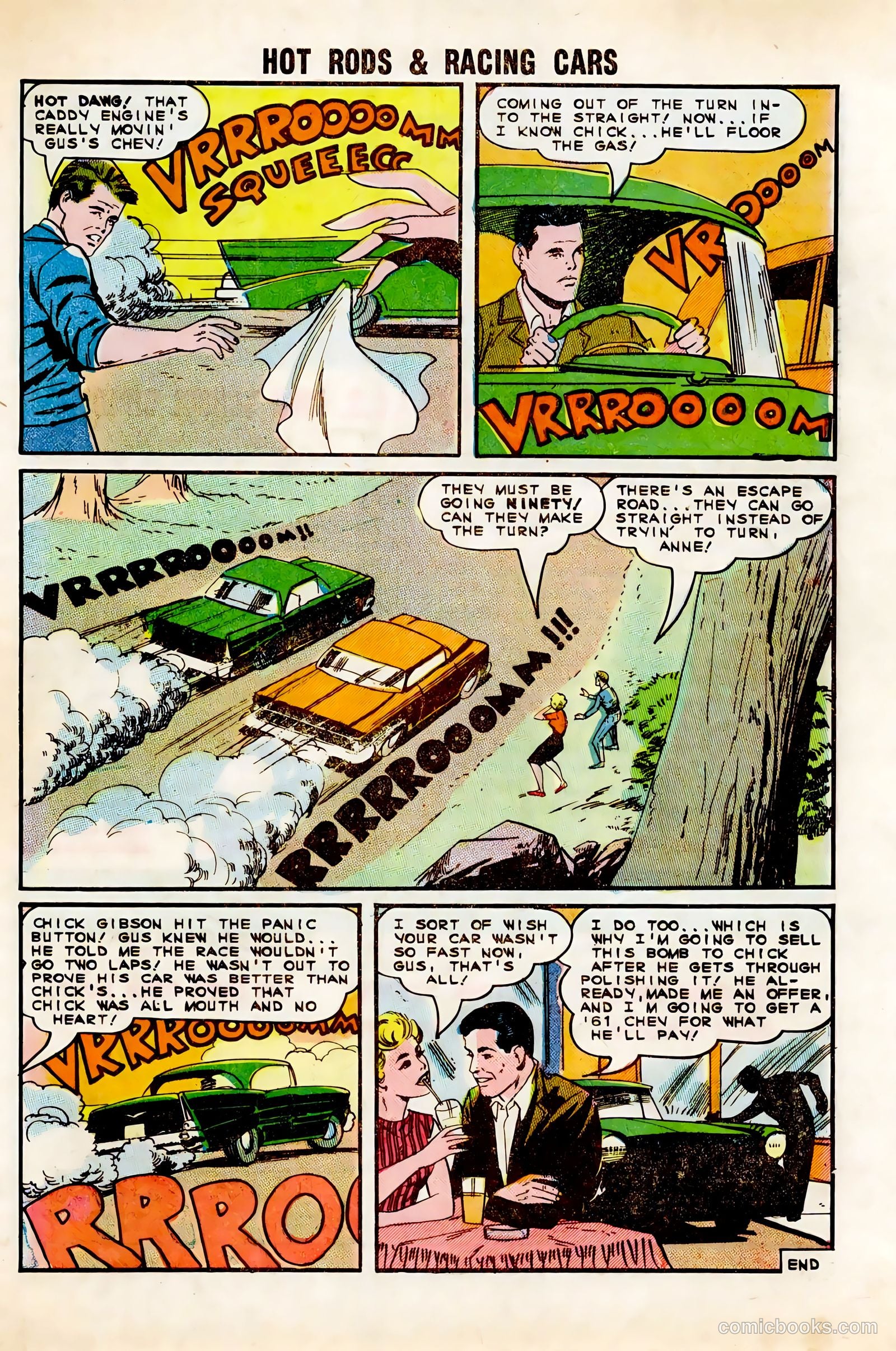 Hot Rods and Racing Cars #74 (1965) — page 33 of 36
