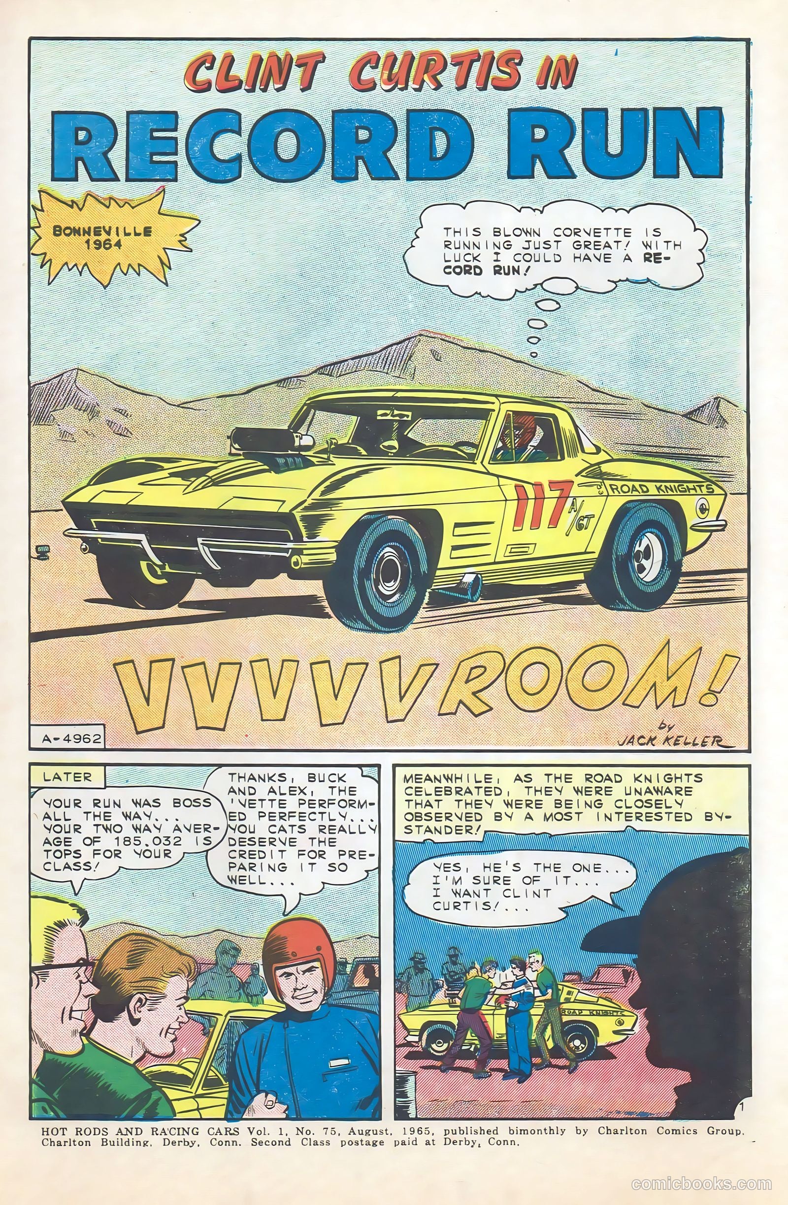 Hot Rods and Racing Cars #75 (1965) — page 3 of 36
