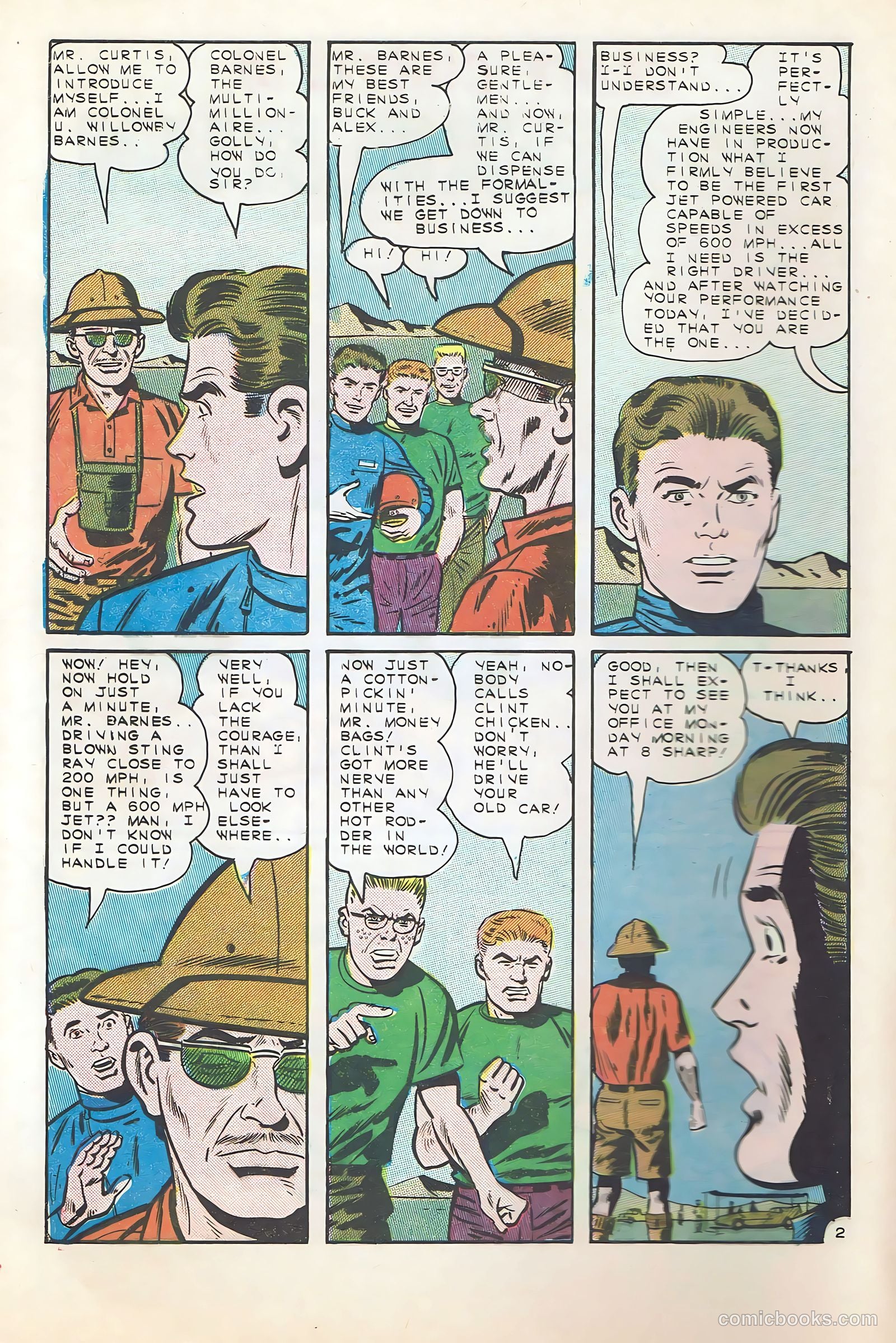 Hot Rods and Racing Cars #75 (1965) — page 4 of 36