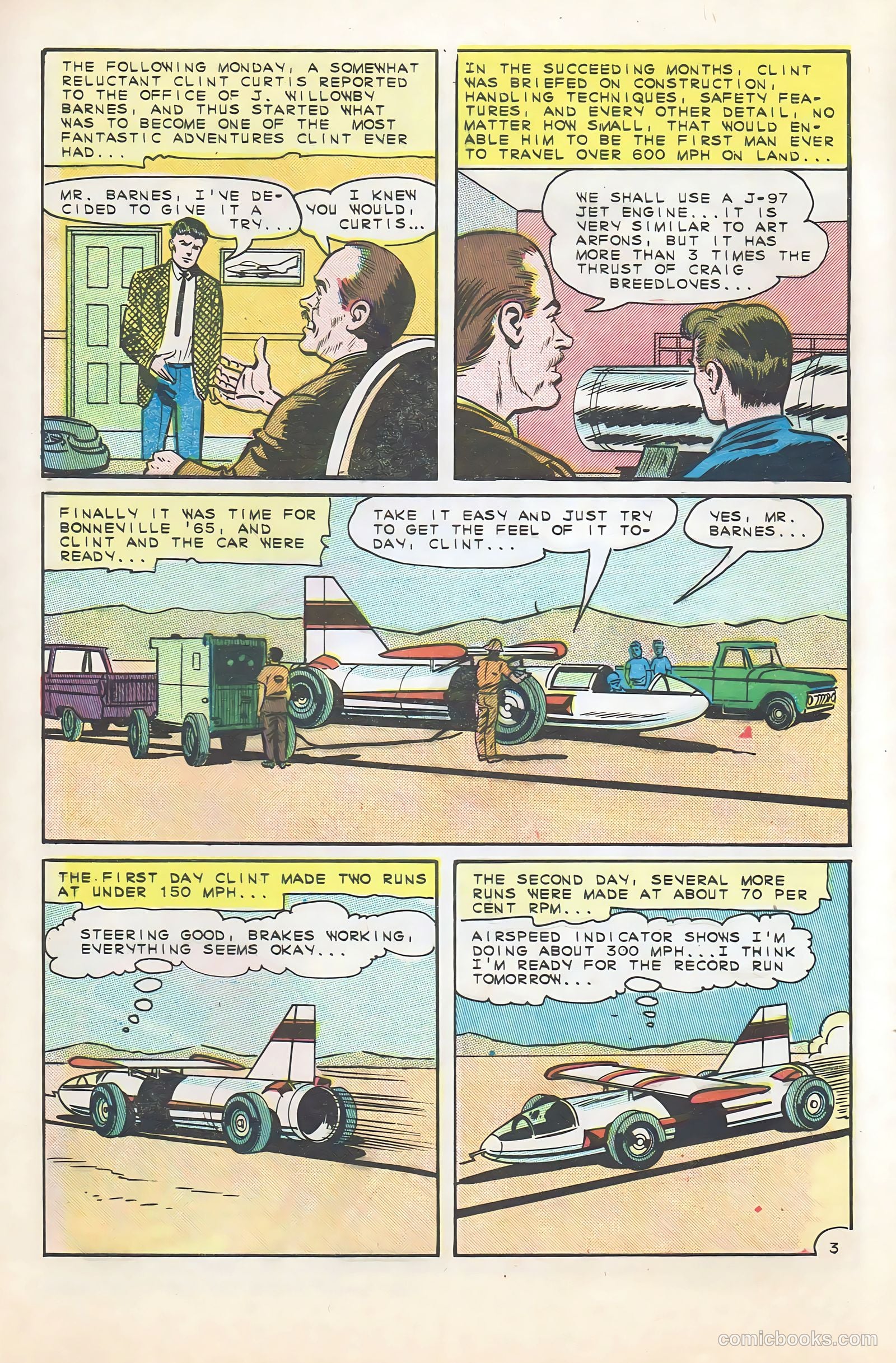 Hot Rods and Racing Cars #75 (1965) — page 5 of 36