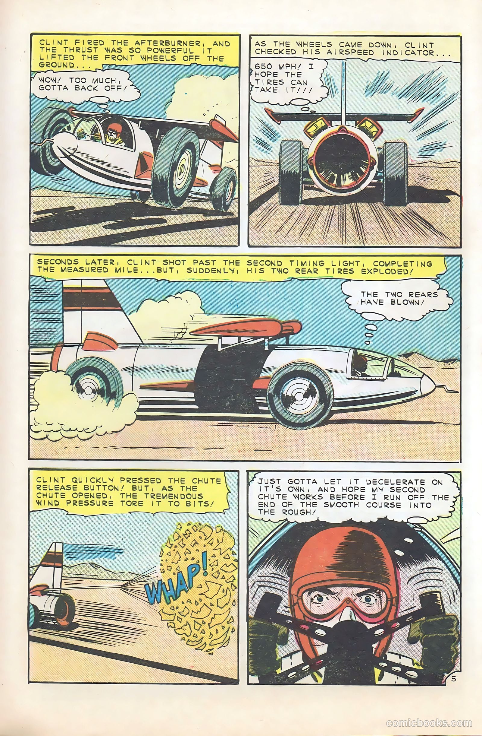 Hot Rods and Racing Cars #75 (1965) — page 9 of 36