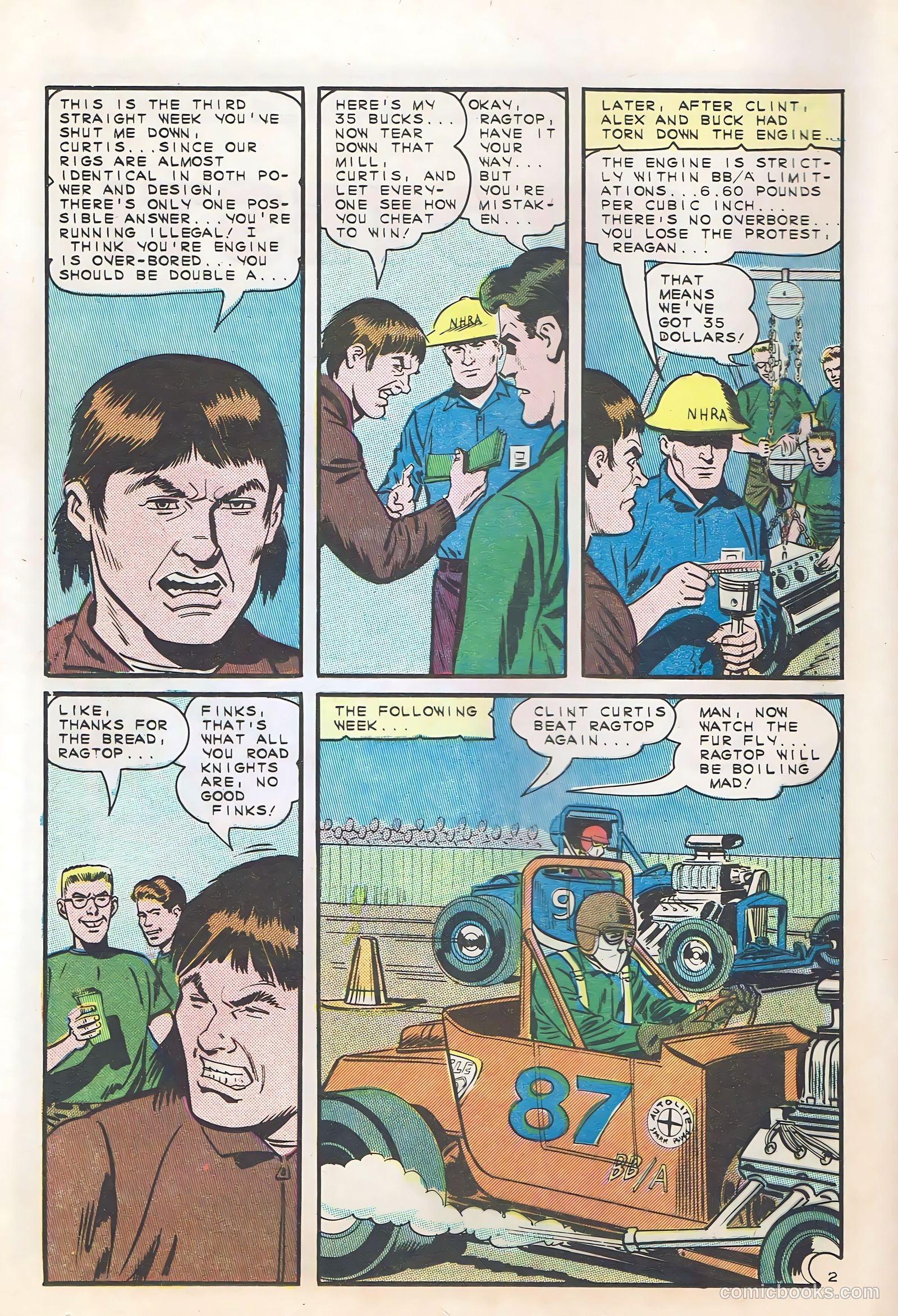 Hot Rods and Racing Cars #75 (1965) — page 20 of 36