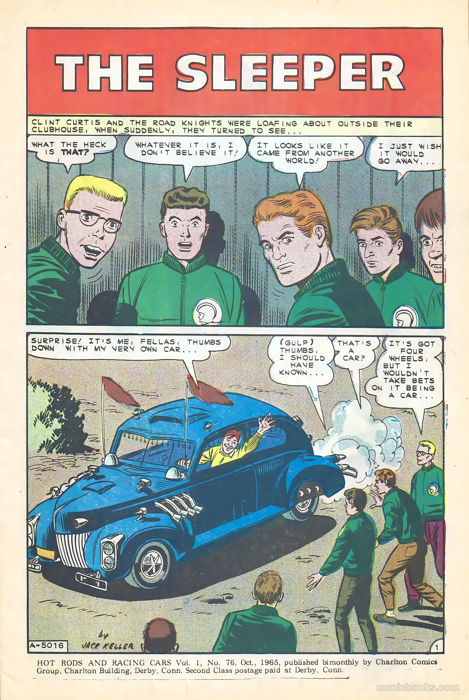 Hot Rods and Racing Cars #76 (1965) — page 3 of 36