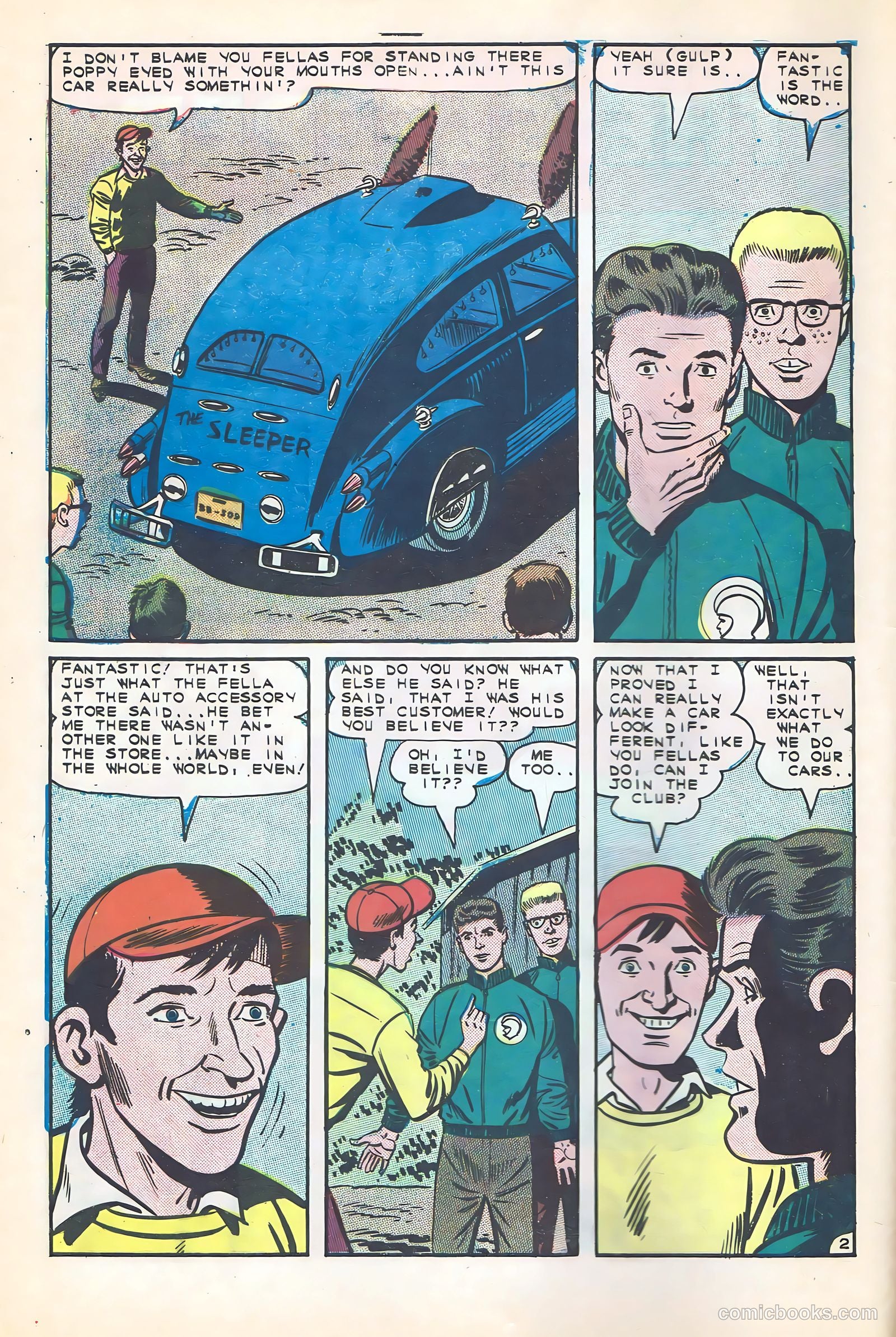 Hot Rods and Racing Cars #76 (1965) — page 4 of 36