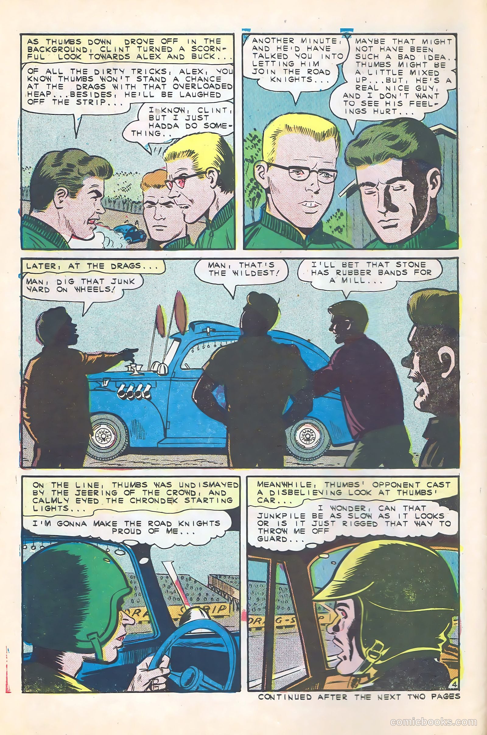 Hot Rods and Racing Cars #76 (1965) — page 6 of 36