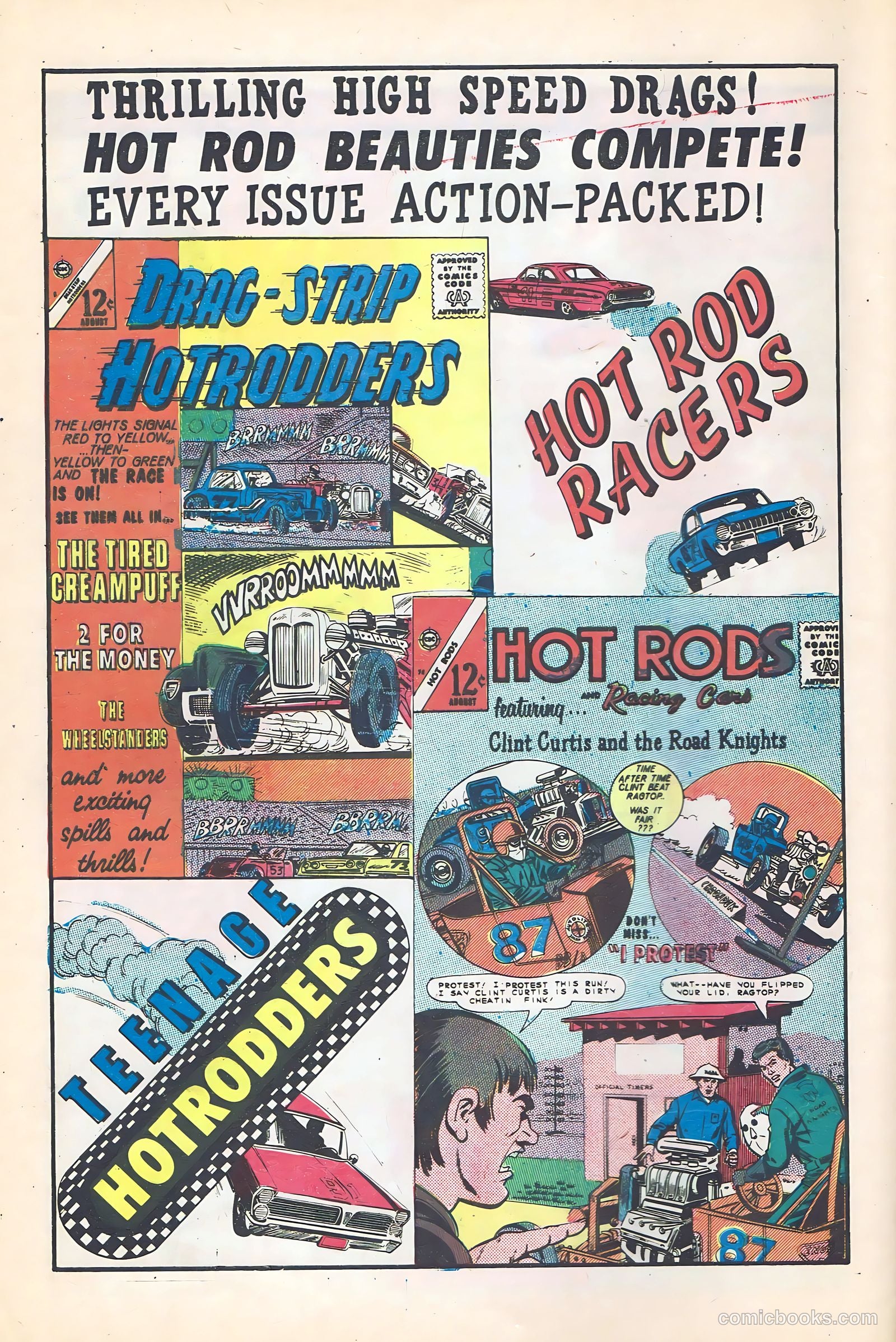 Hot Rods and Racing Cars #76 (1965) — page 8 of 36