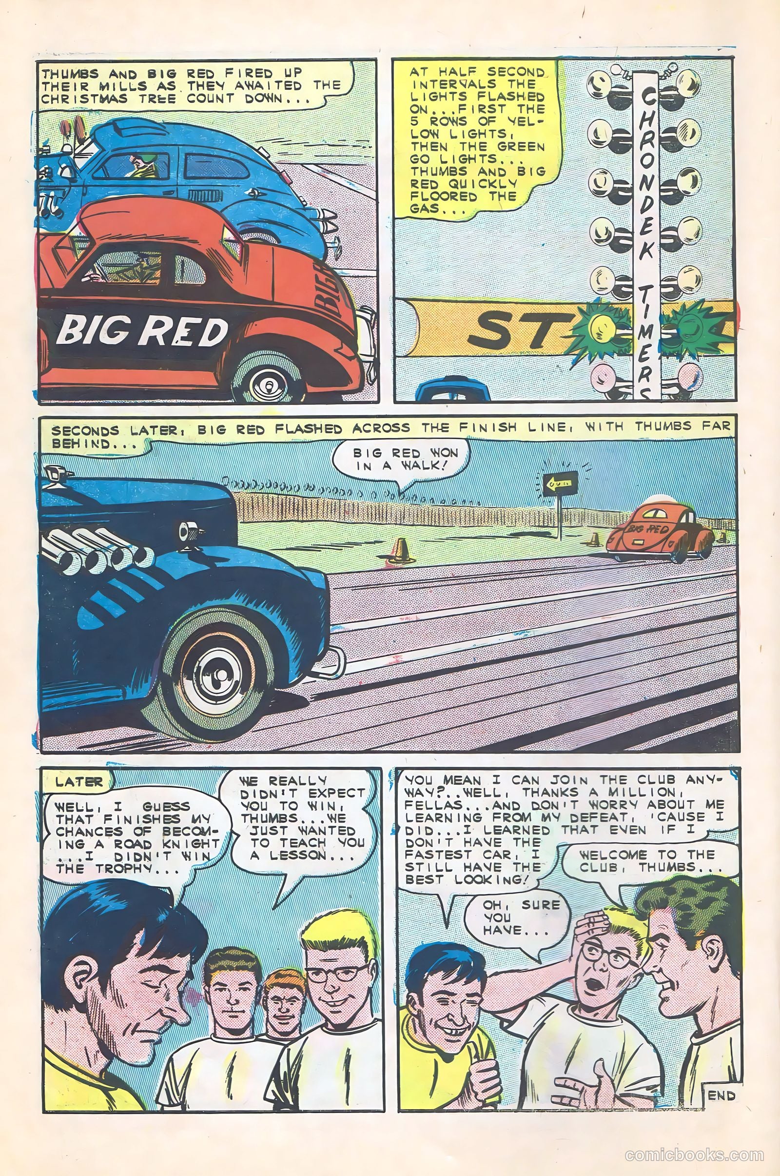 Hot Rods and Racing Cars #76 (1965) — page 10 of 36