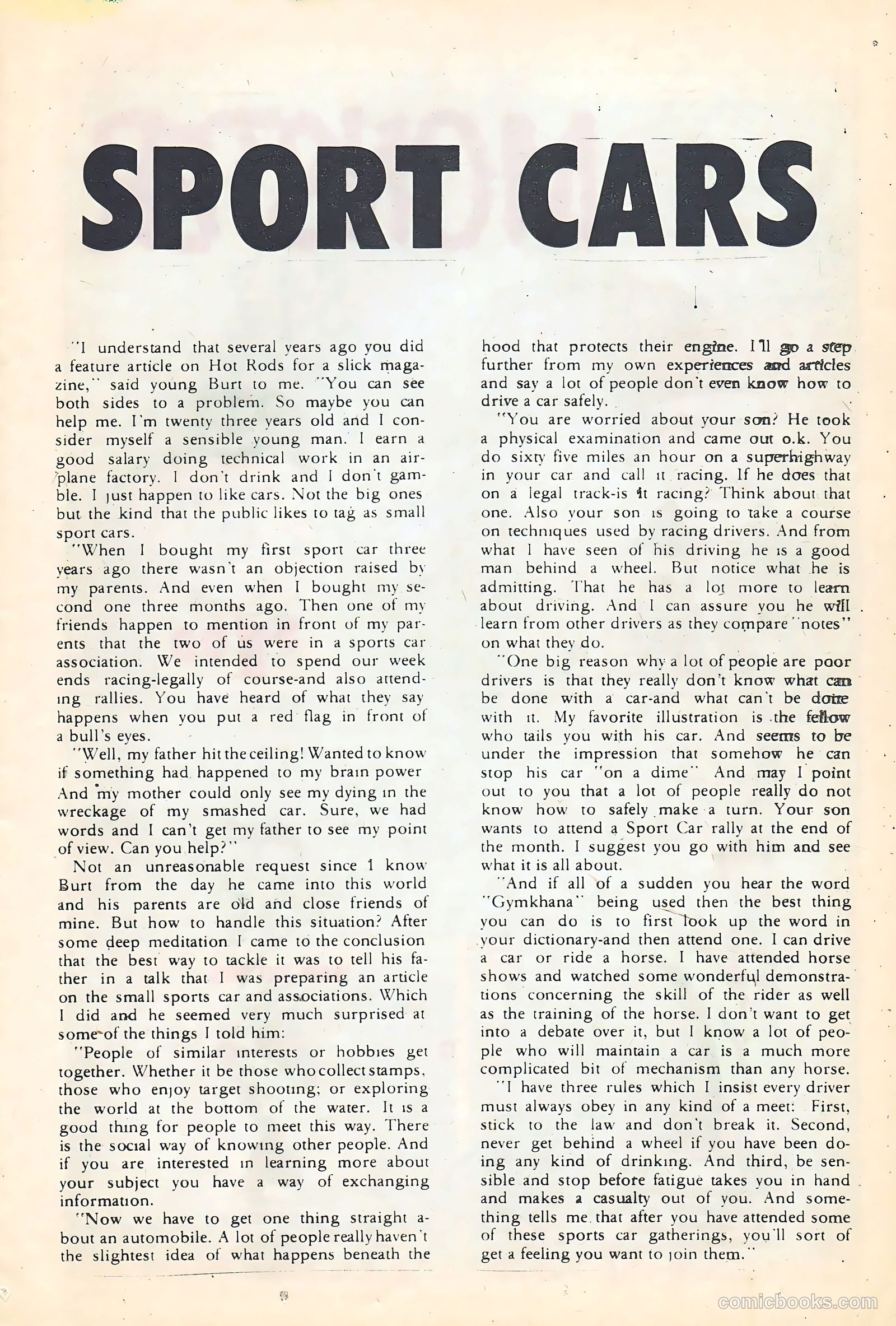 Hot Rods and Racing Cars #76 (1965) — page 13 of 36