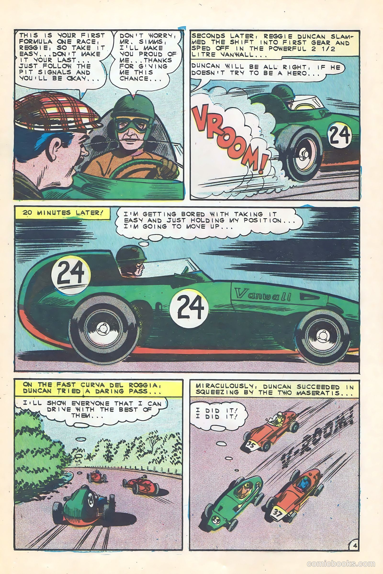Hot Rods and Racing Cars #76 (1965) — page 16 of 36