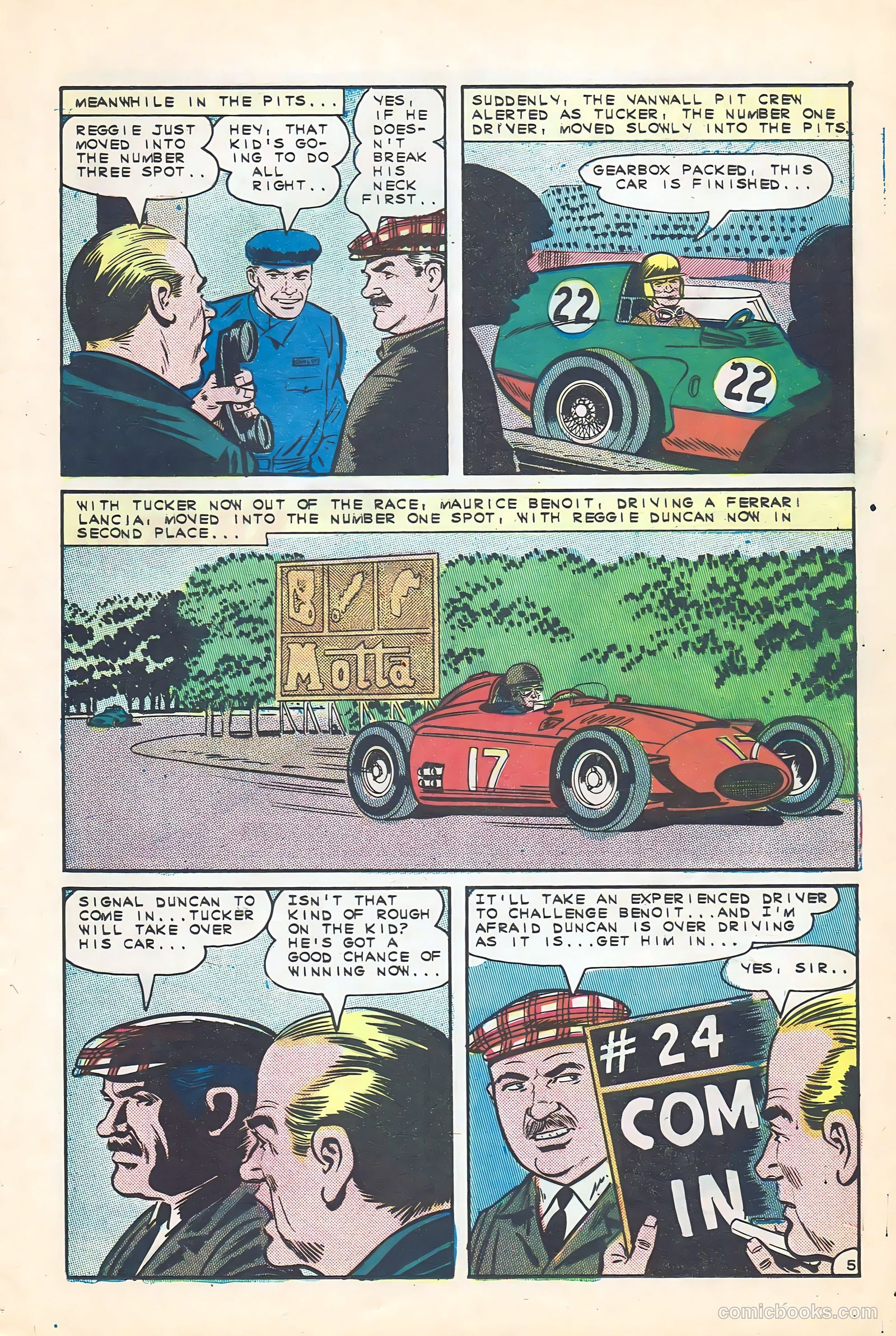 Hot Rods and Racing Cars #76 (1965) — page 17 of 36