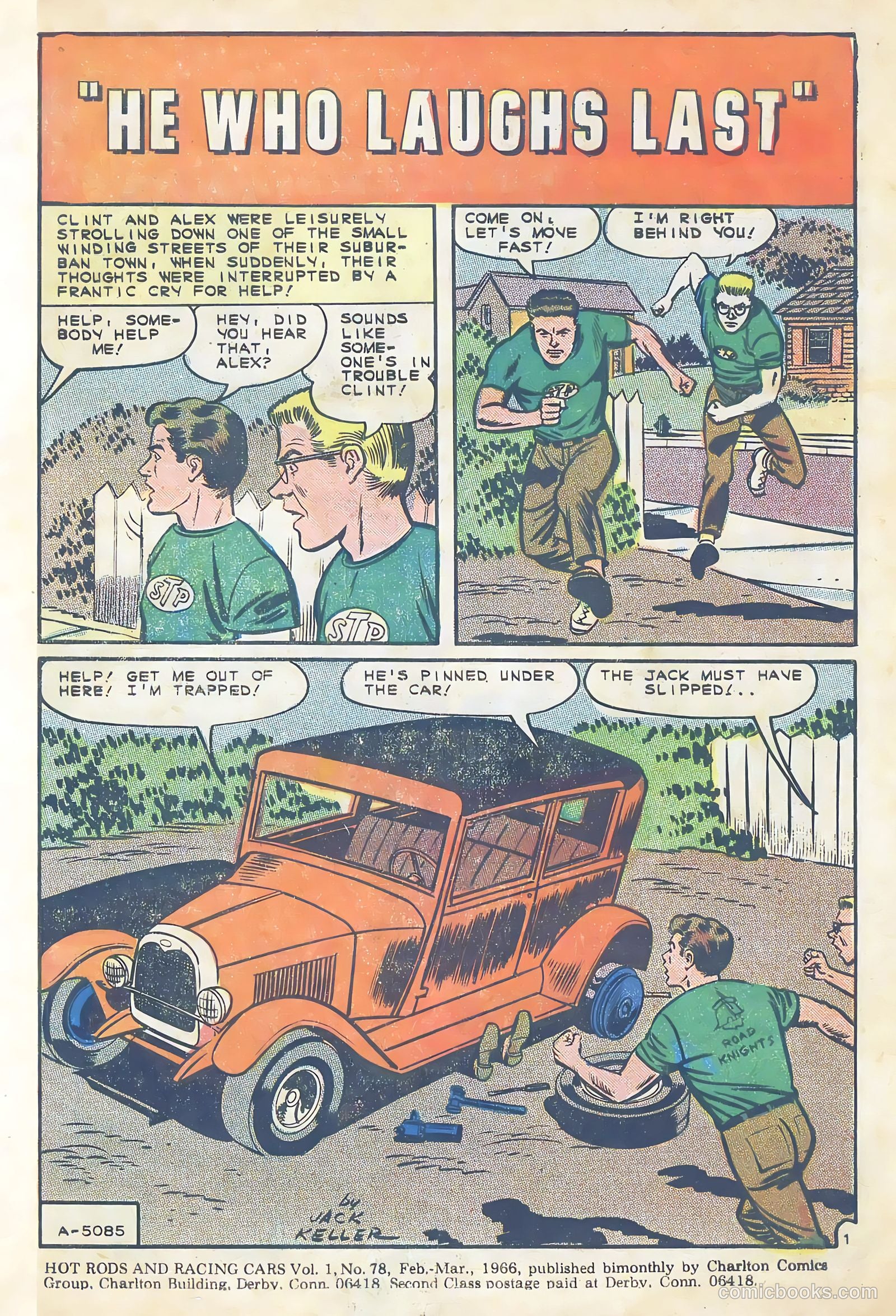 Hot Rods and Racing Cars #78 (1966) — page 3 of 36