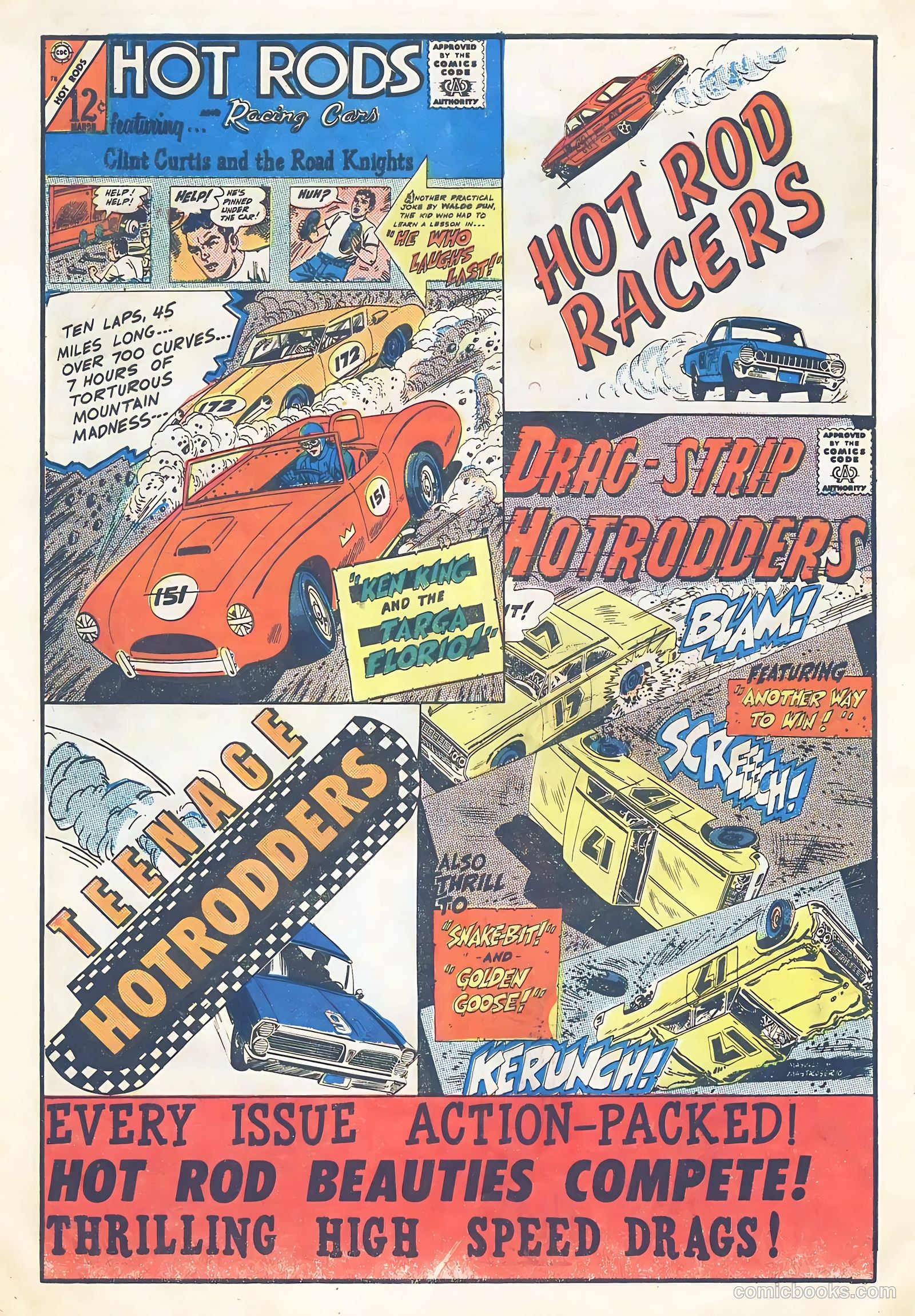 Hot Rods and Racing Cars #78 (1966) — page 8 of 36