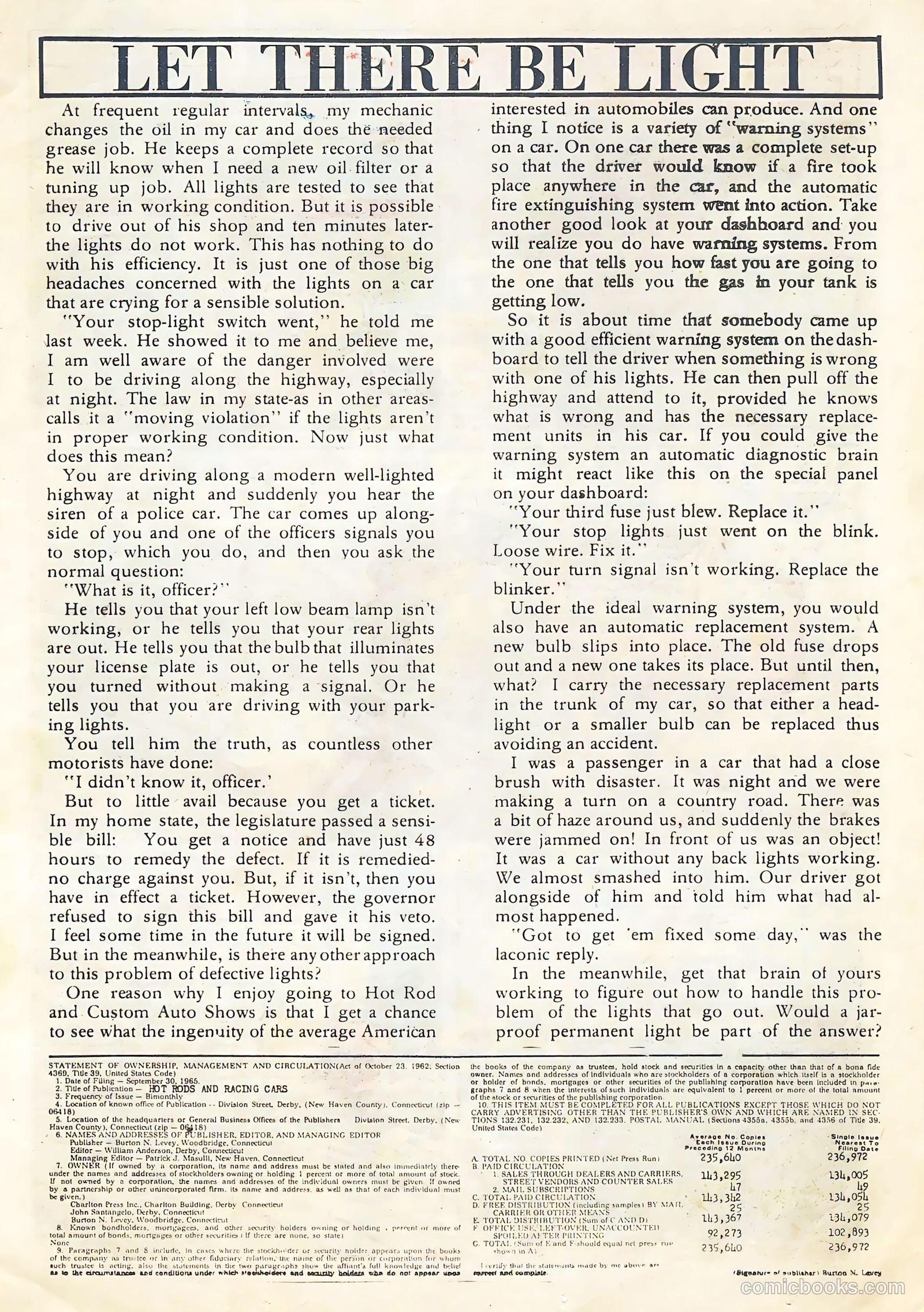 Hot Rods and Racing Cars #78 (1966) — page 13 of 36