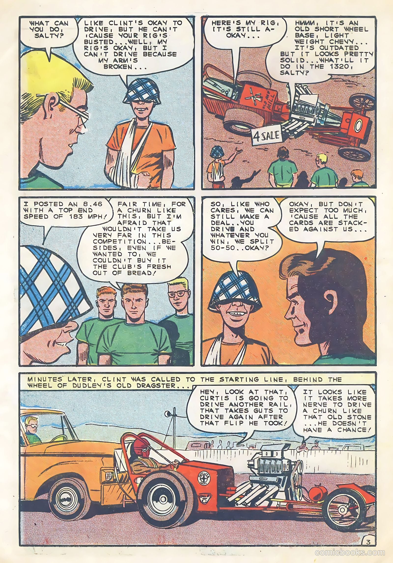 Hot Rods and Racing Cars #78 (1966) — page 21 of 36