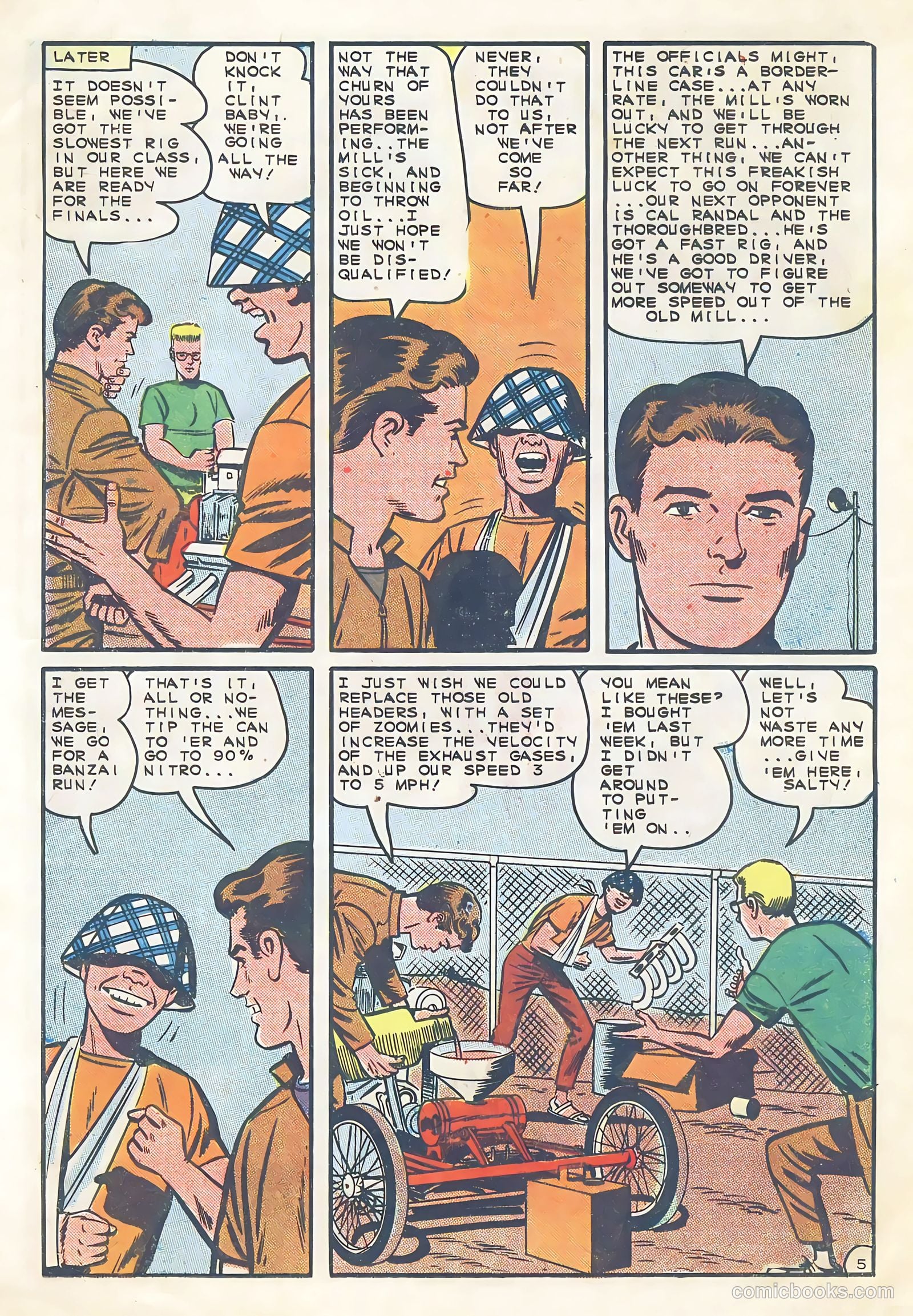 Hot Rods and Racing Cars #78 (1966) — page 25 of 36