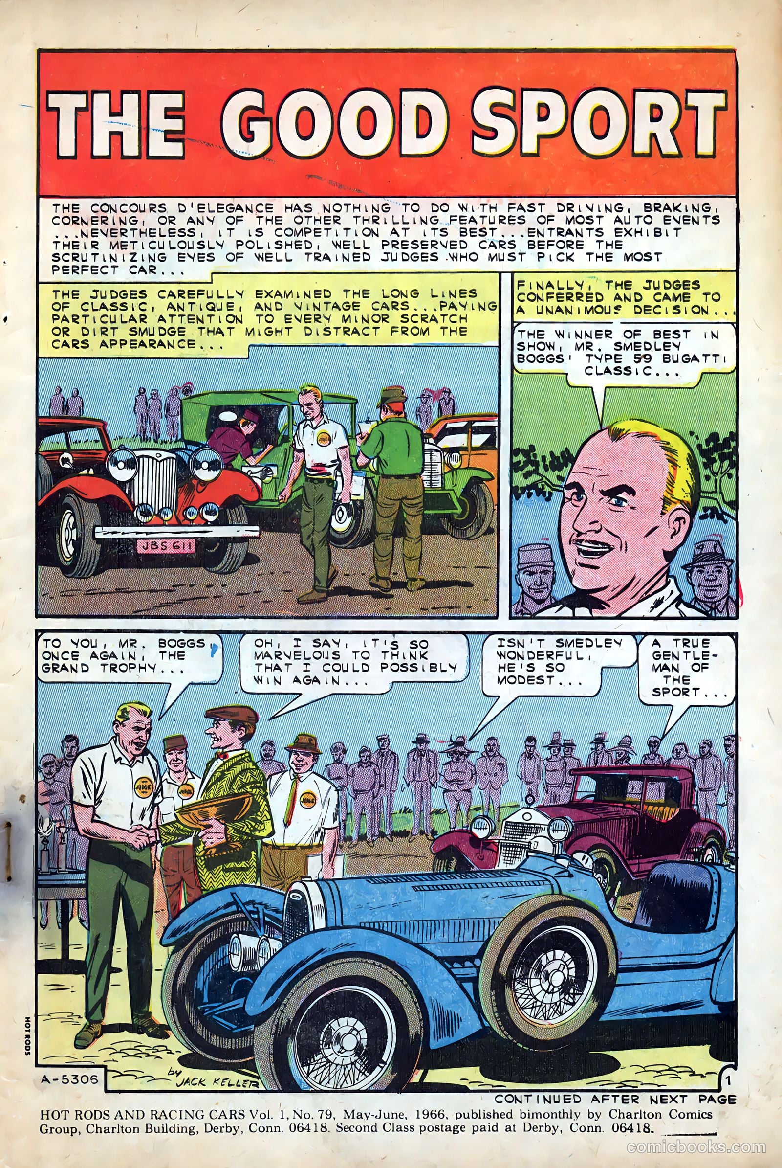 Hot Rods and Racing Cars #79 (1966) — page 3 of 36