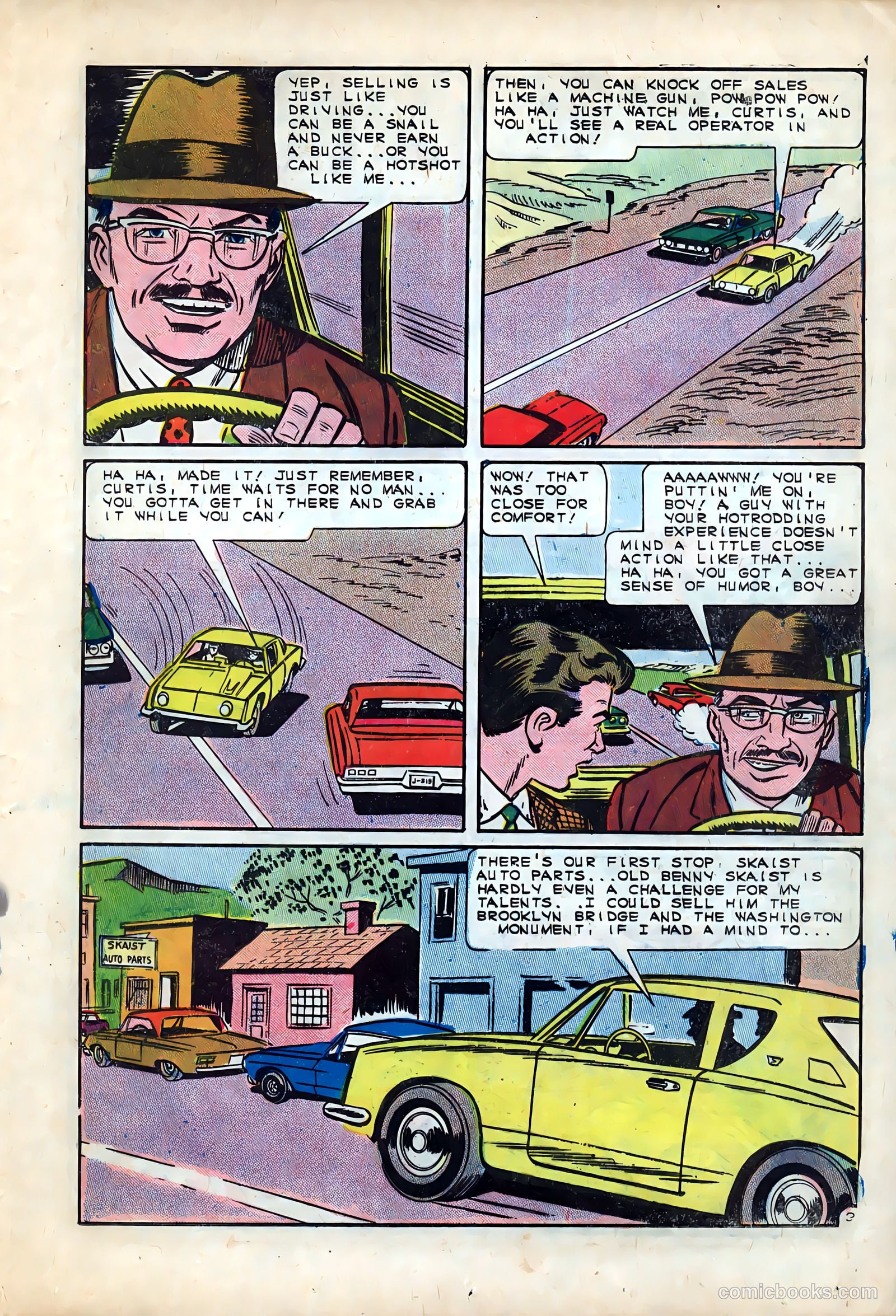 Hot Rods and Racing Cars #79 (1966) — page 21 of 36