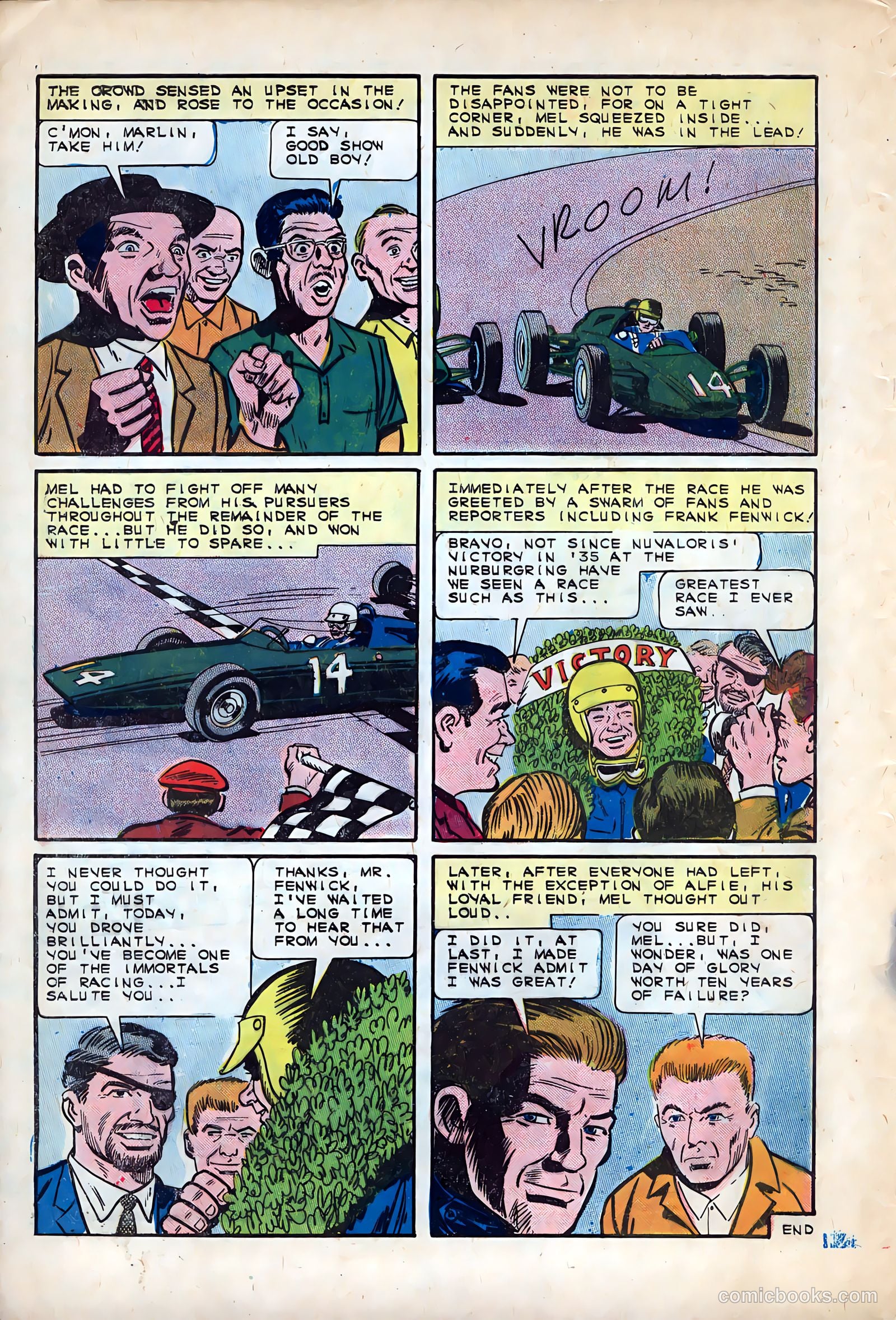 Hot Rods and Racing Cars #79 (1966) — page 32 of 36