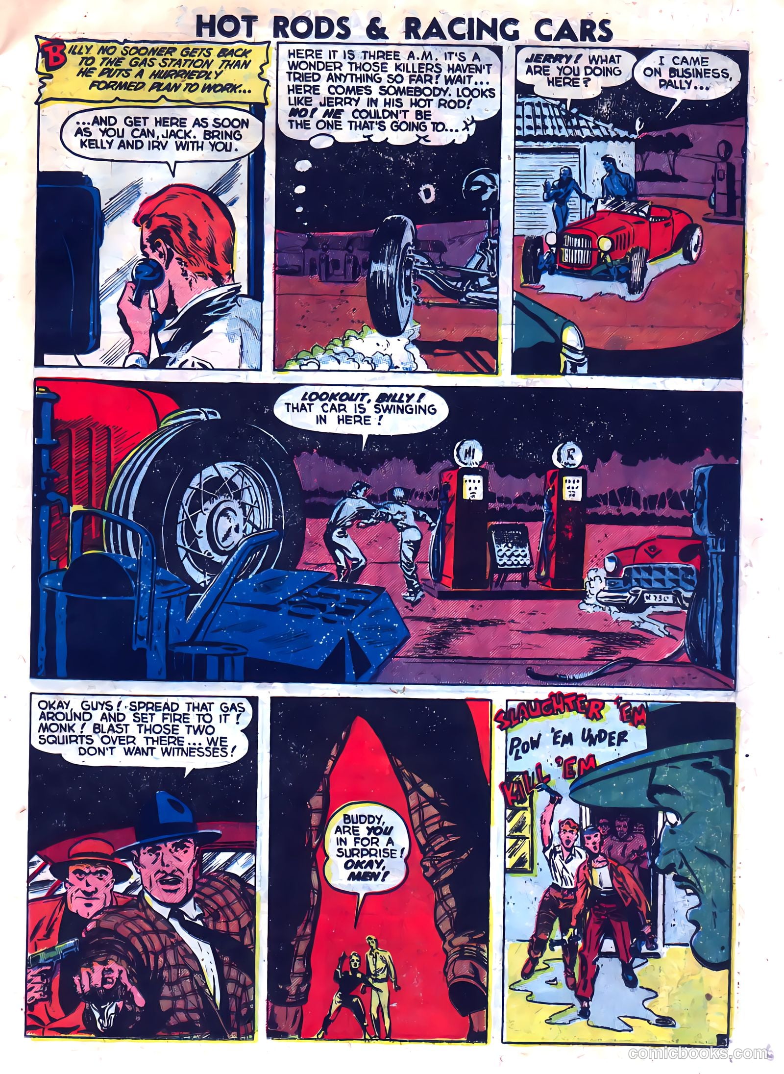 Hot Rods and Racing Cars #8 (1953) — page 13 of 36