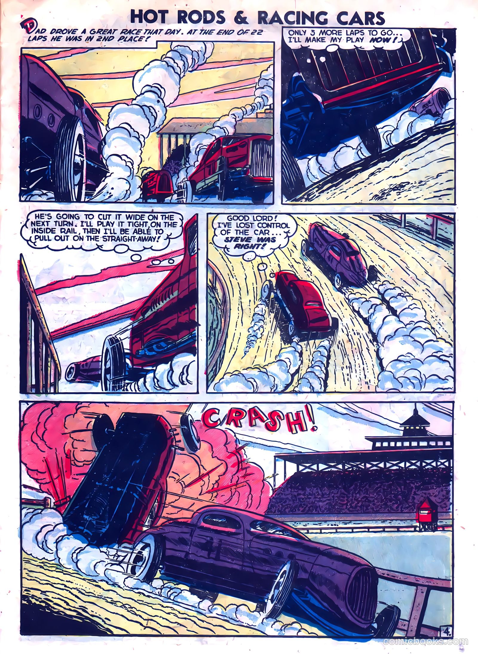 Hot Rods and Racing Cars #8 (1953) — page 23 of 36