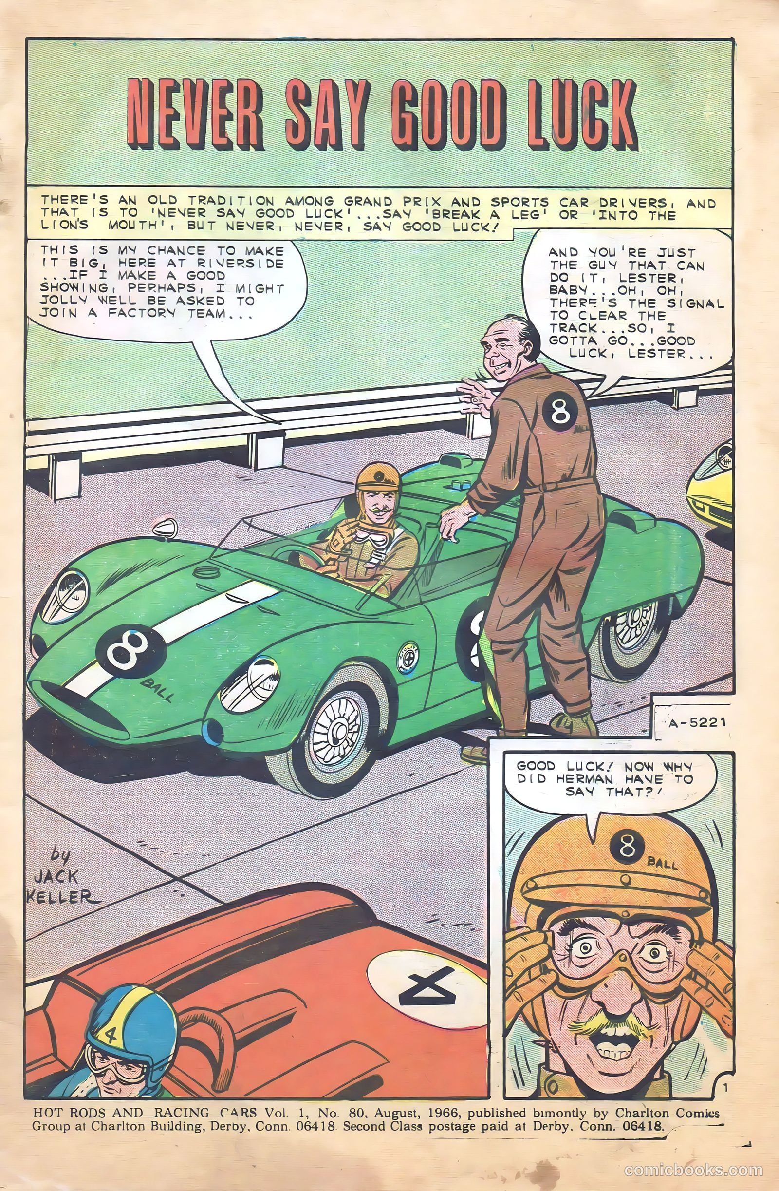 Hot Rods and Racing Cars #80 (1966) — page 3 of 36