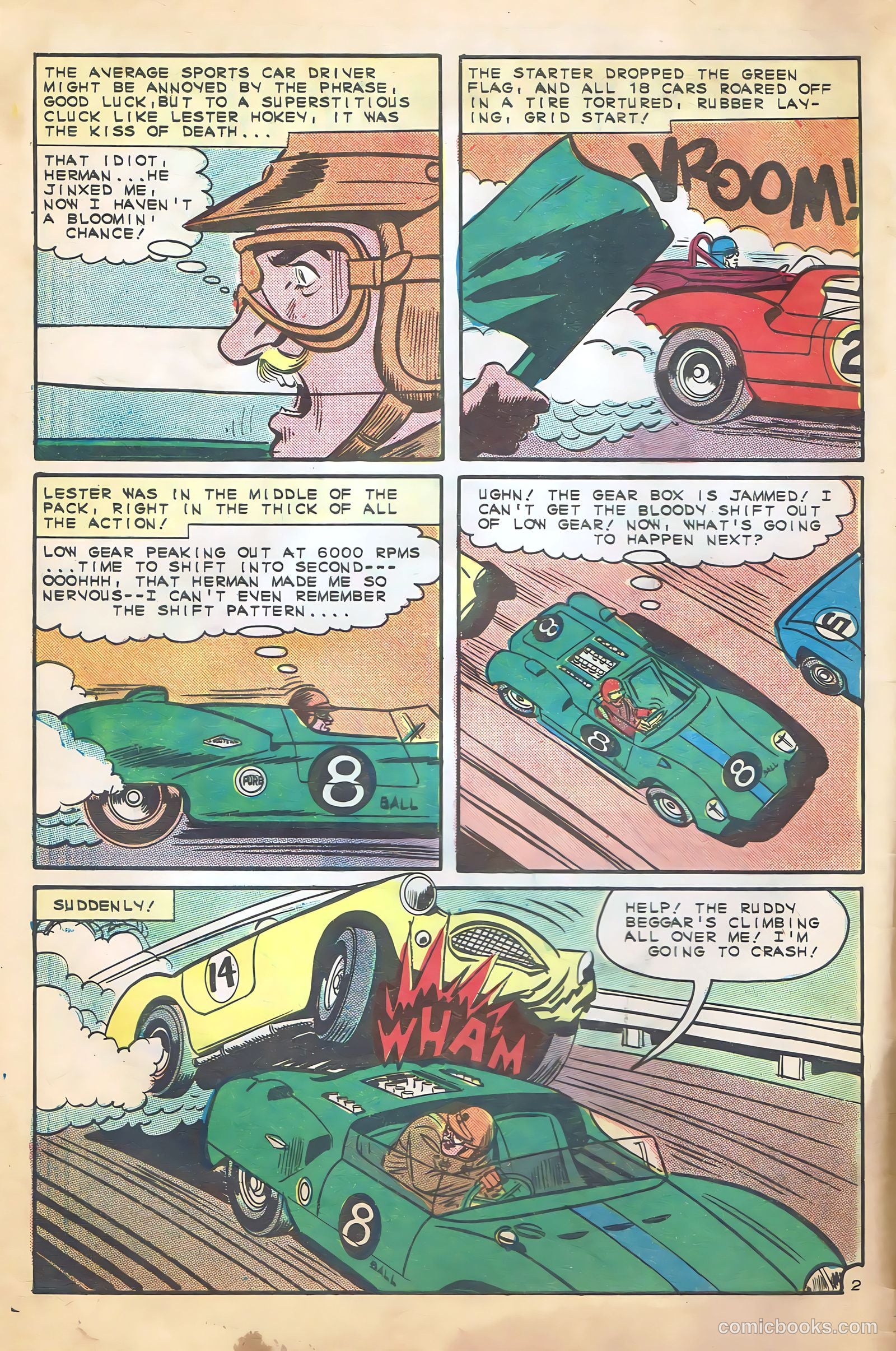Hot Rods and Racing Cars #80 (1966) — page 4 of 36