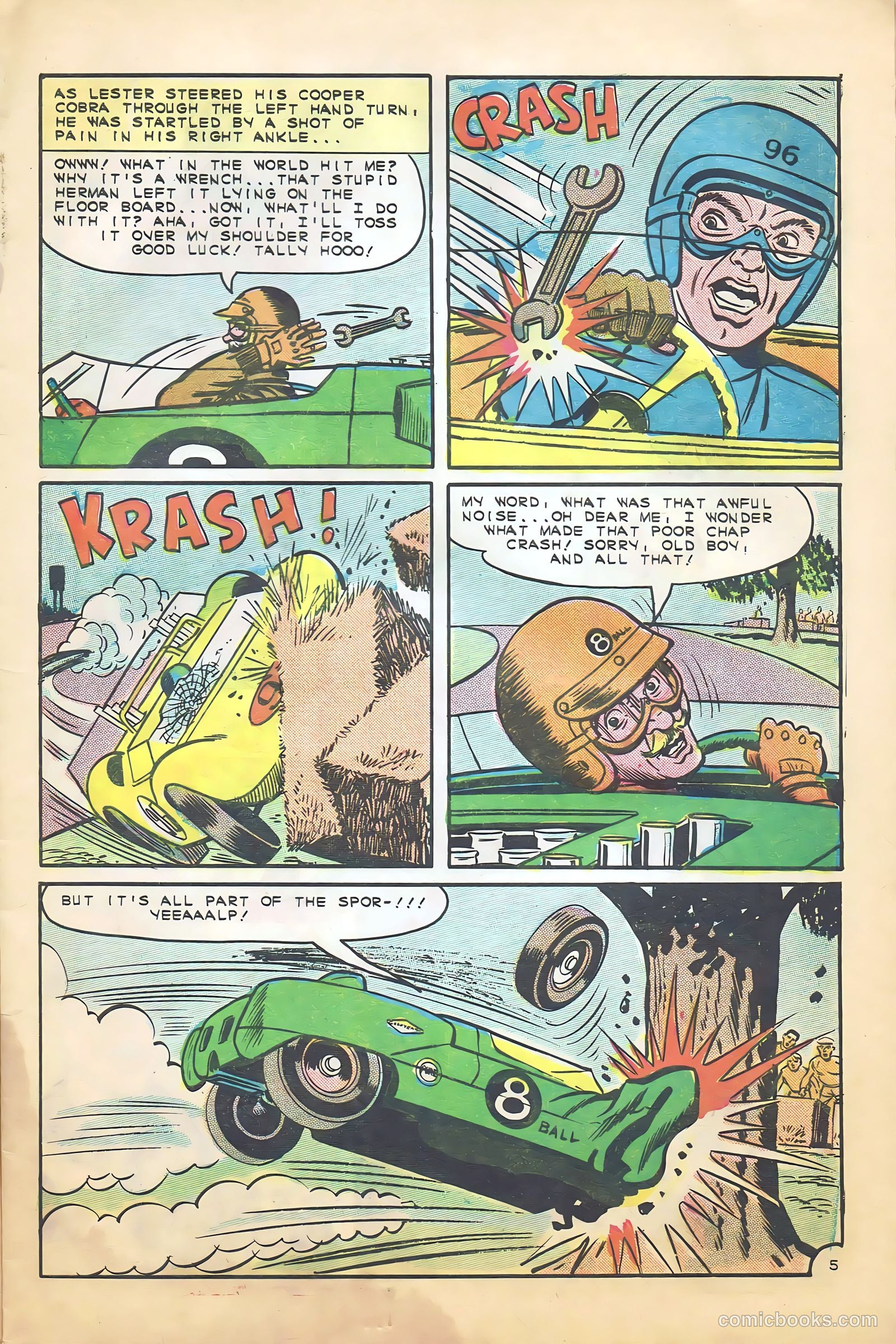 Hot Rods and Racing Cars #80 (1966) — page 9 of 36