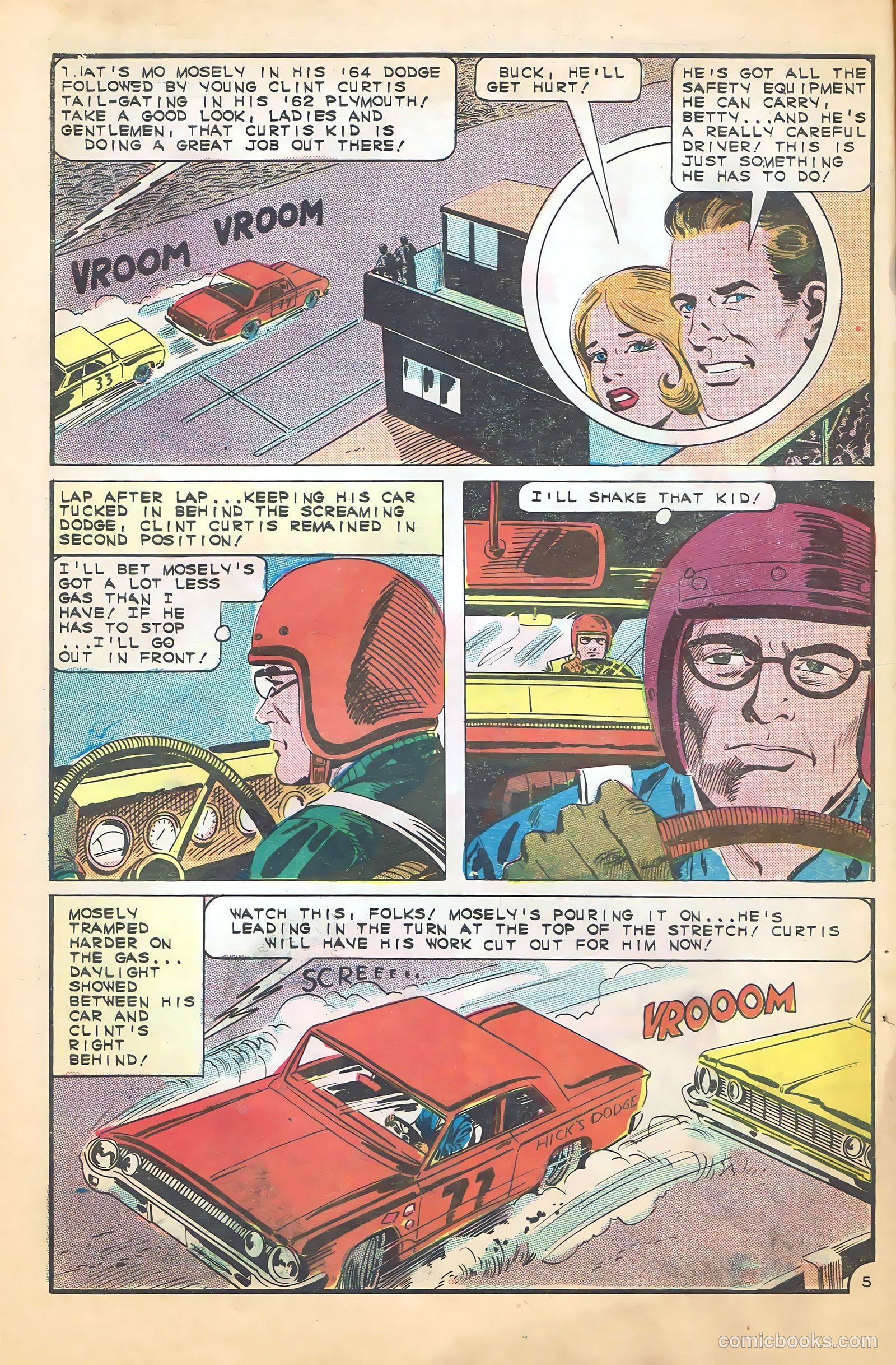 Hot Rods and Racing Cars #80 (1966) — page 32 of 36