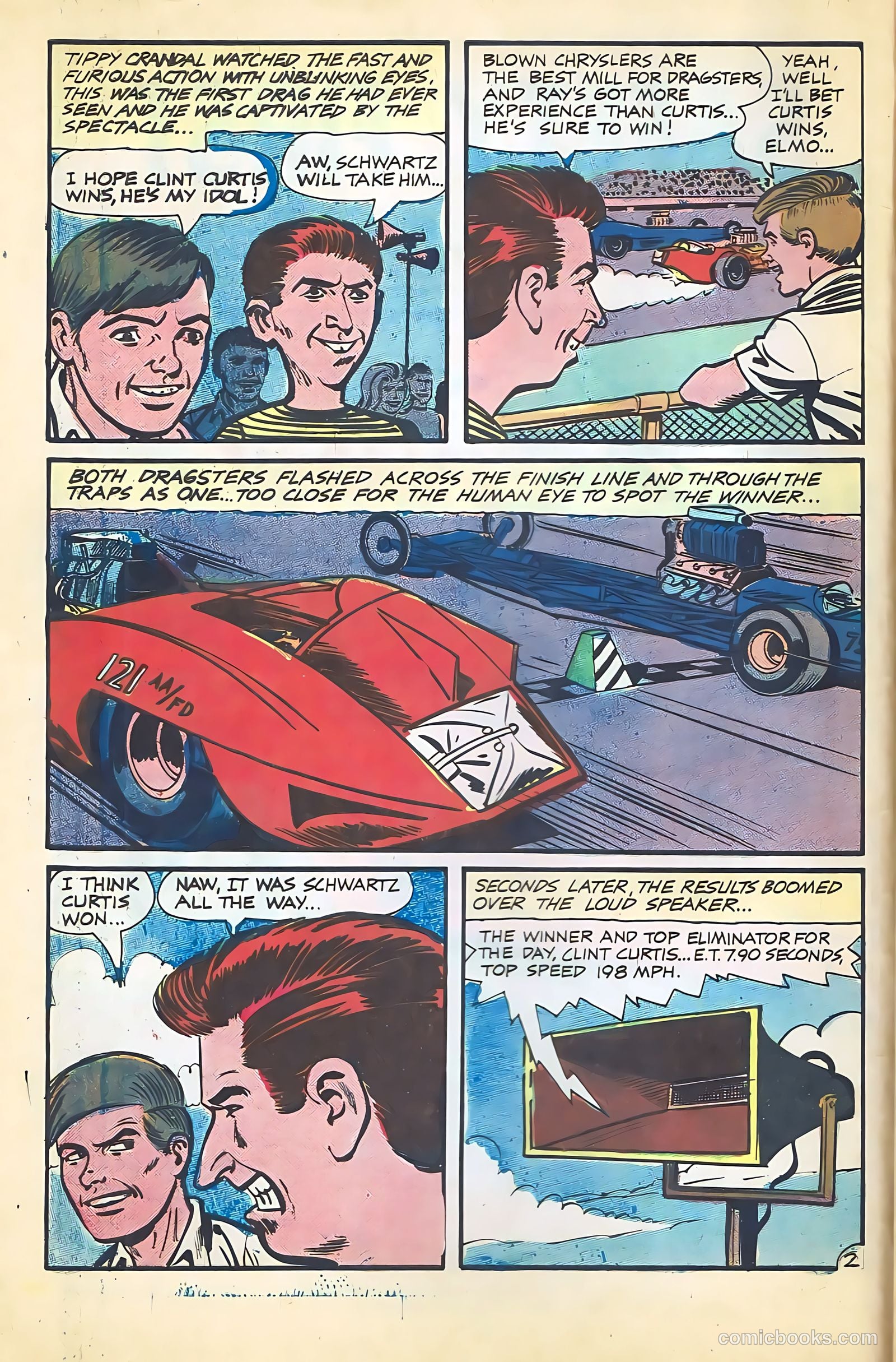 Hot Rods and Racing Cars #81 (1966) — page 4 of 36