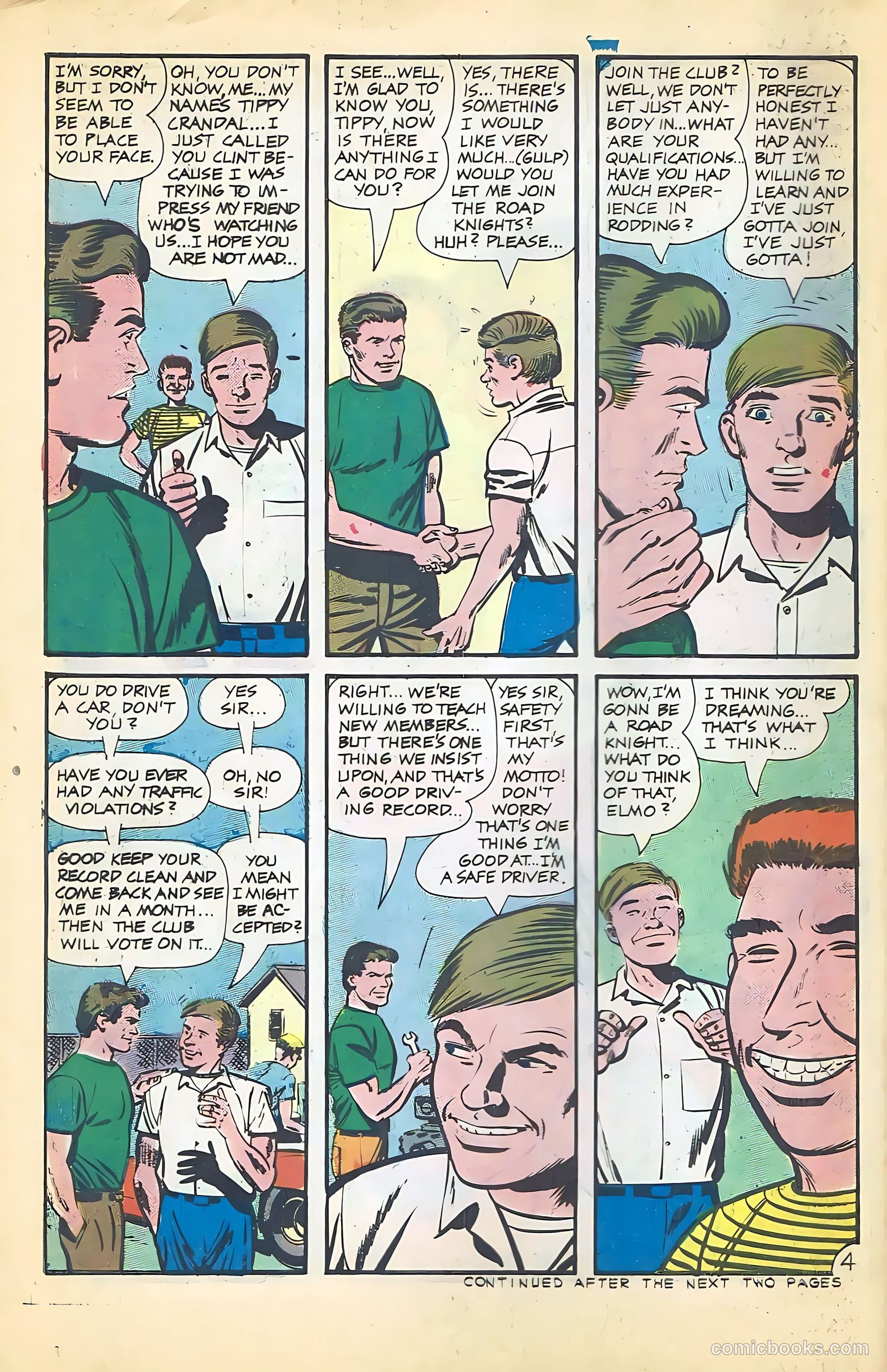 Hot Rods and Racing Cars #81 (1966) — page 6 of 36
