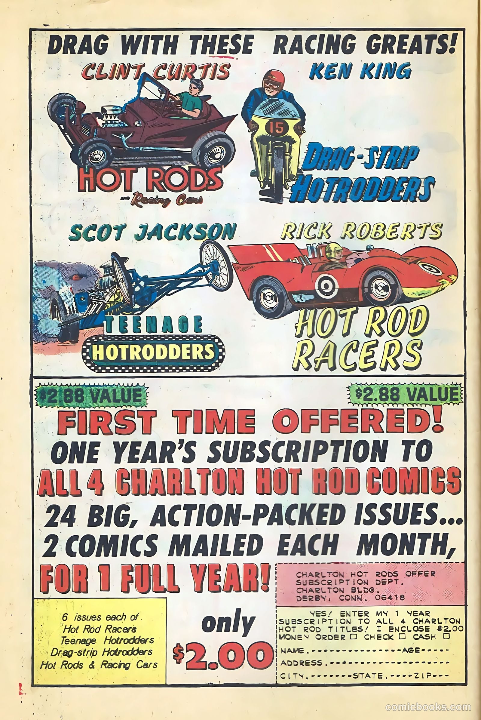Hot Rods and Racing Cars #81 (1966) — page 8 of 36