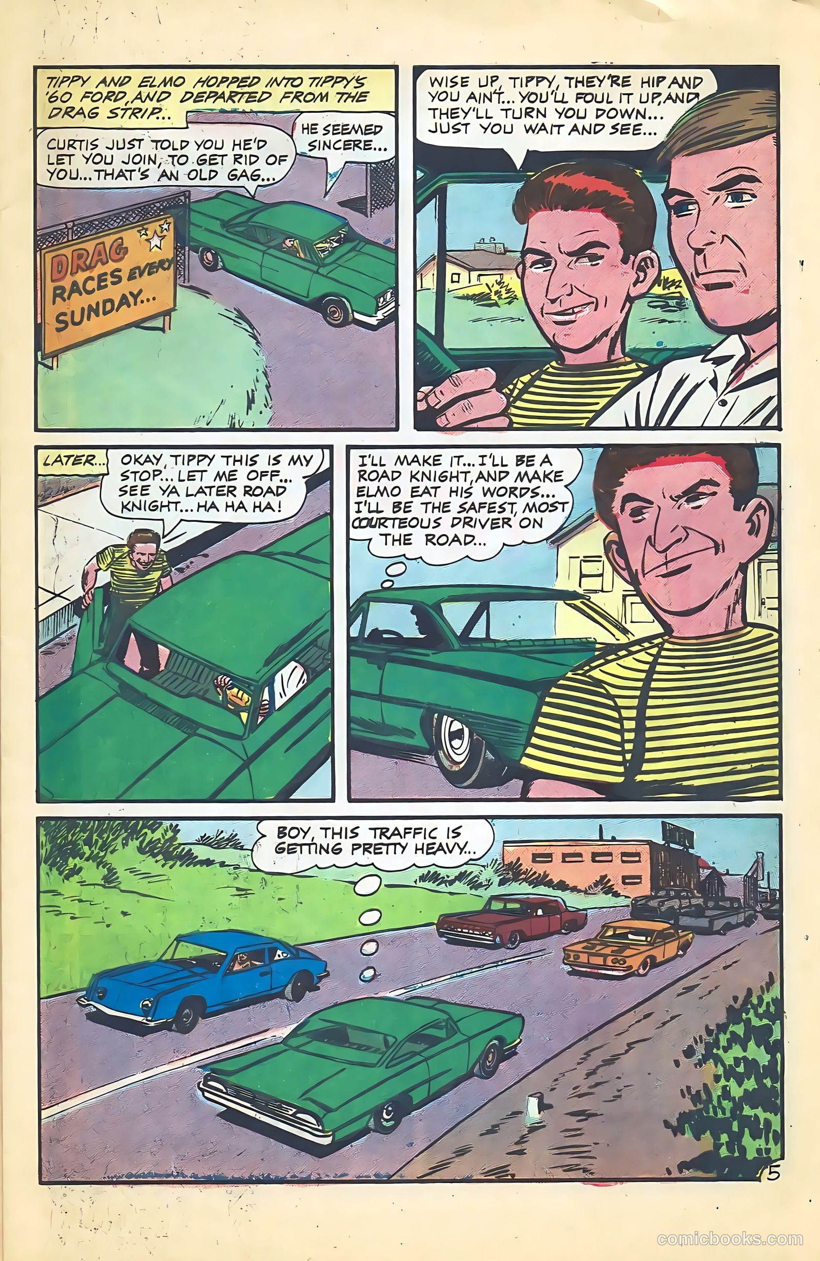 Hot Rods and Racing Cars #81 (1966) — page 9 of 36