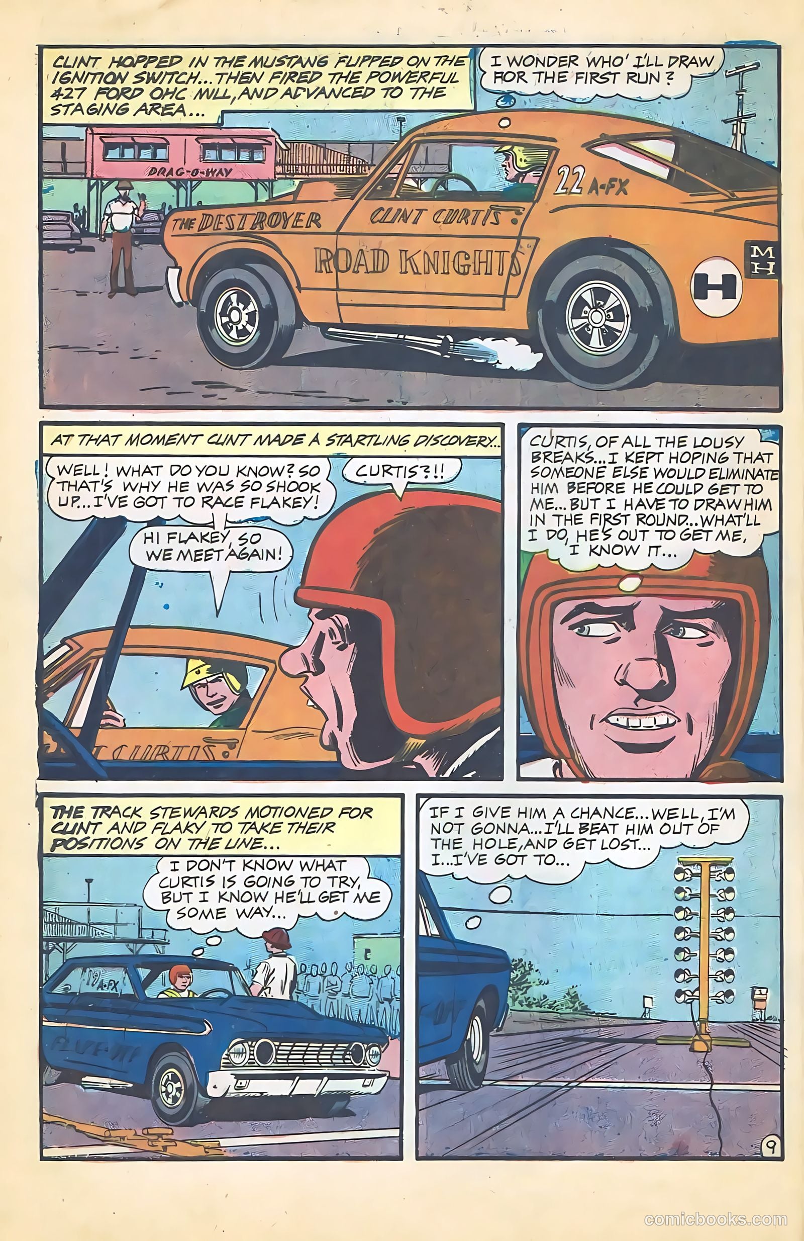 Hot Rods and Racing Cars #81 (1966) — page 32 of 36