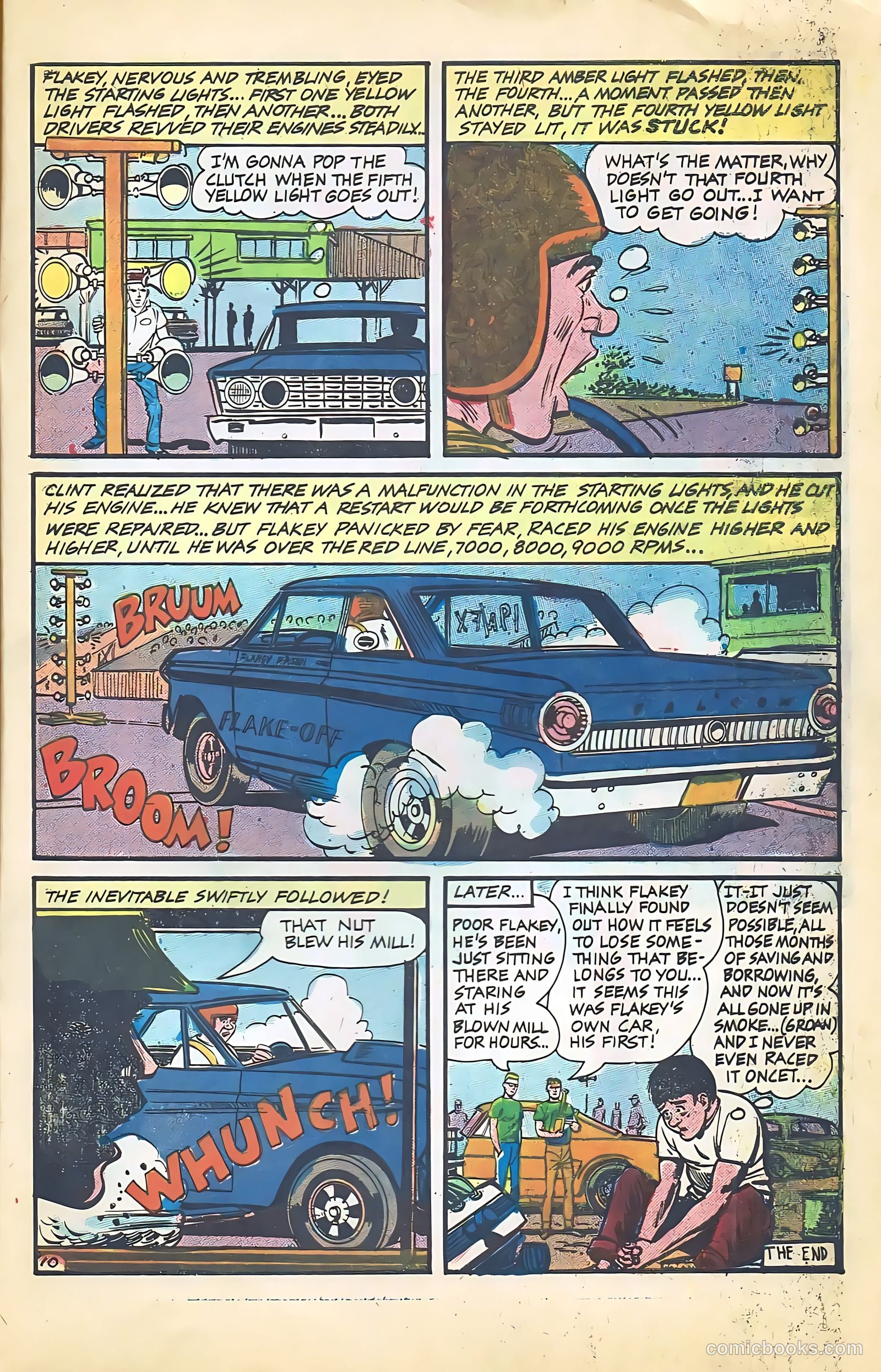 Hot Rods and Racing Cars #81 (1966) — page 33 of 36