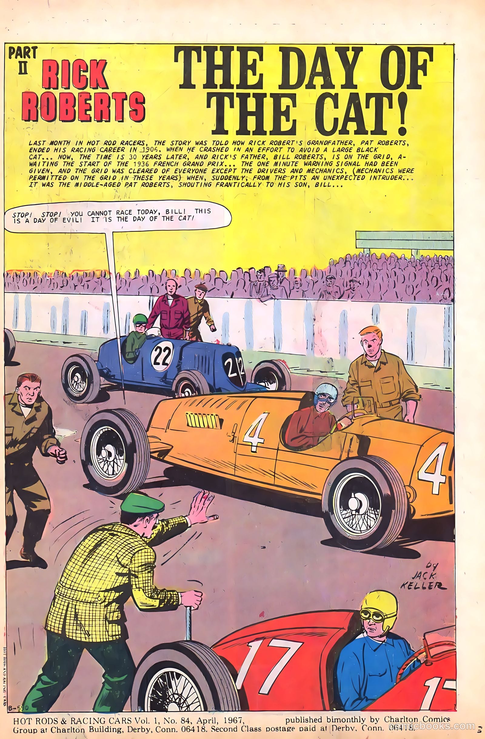 Hot Rods and Racing Cars #84 (1967) — page 3 of 36