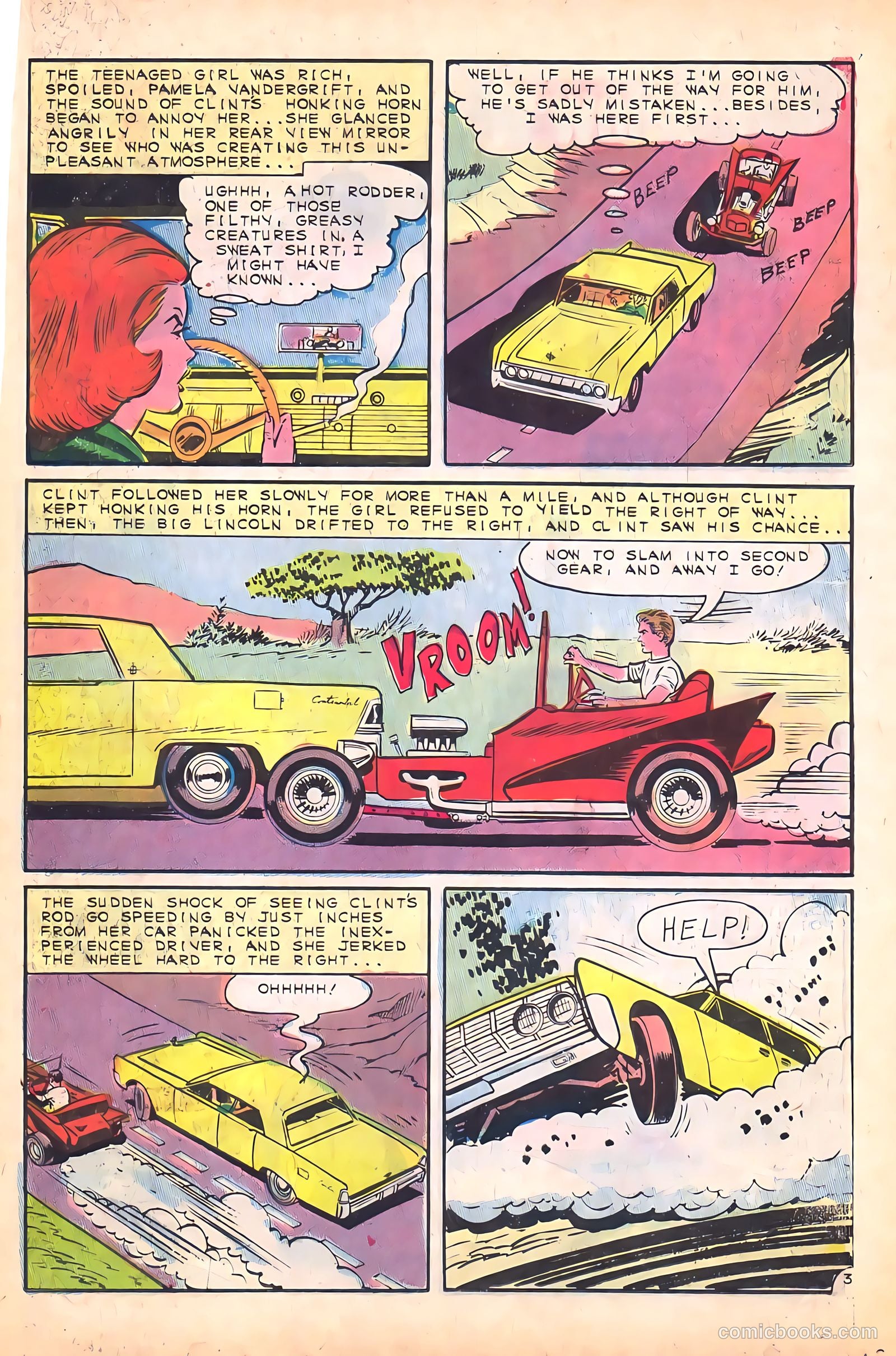 Hot Rods and Racing Cars #84 (1967) — page 15 of 36