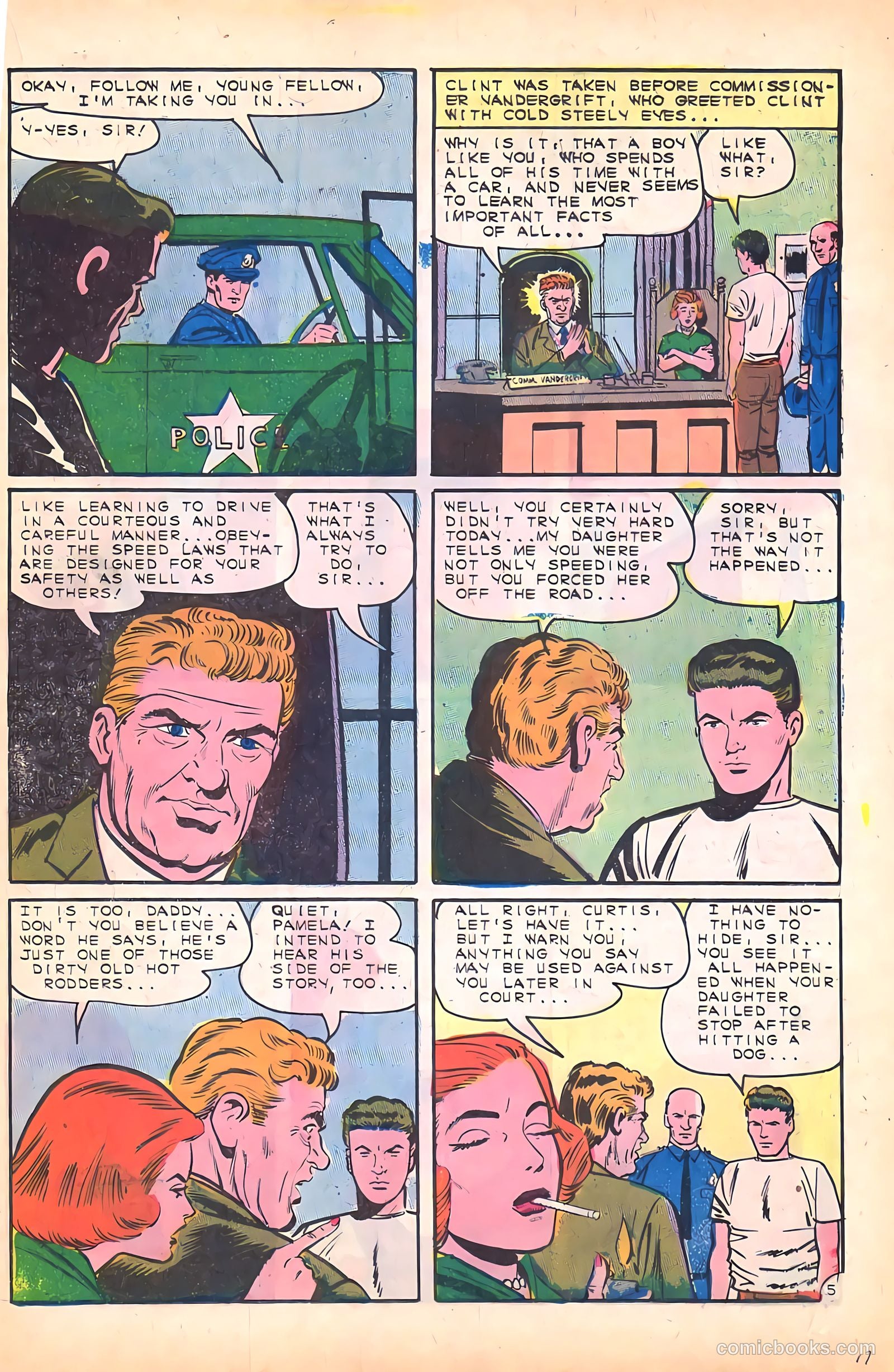Hot Rods and Racing Cars #84 (1967) — page 17 of 36