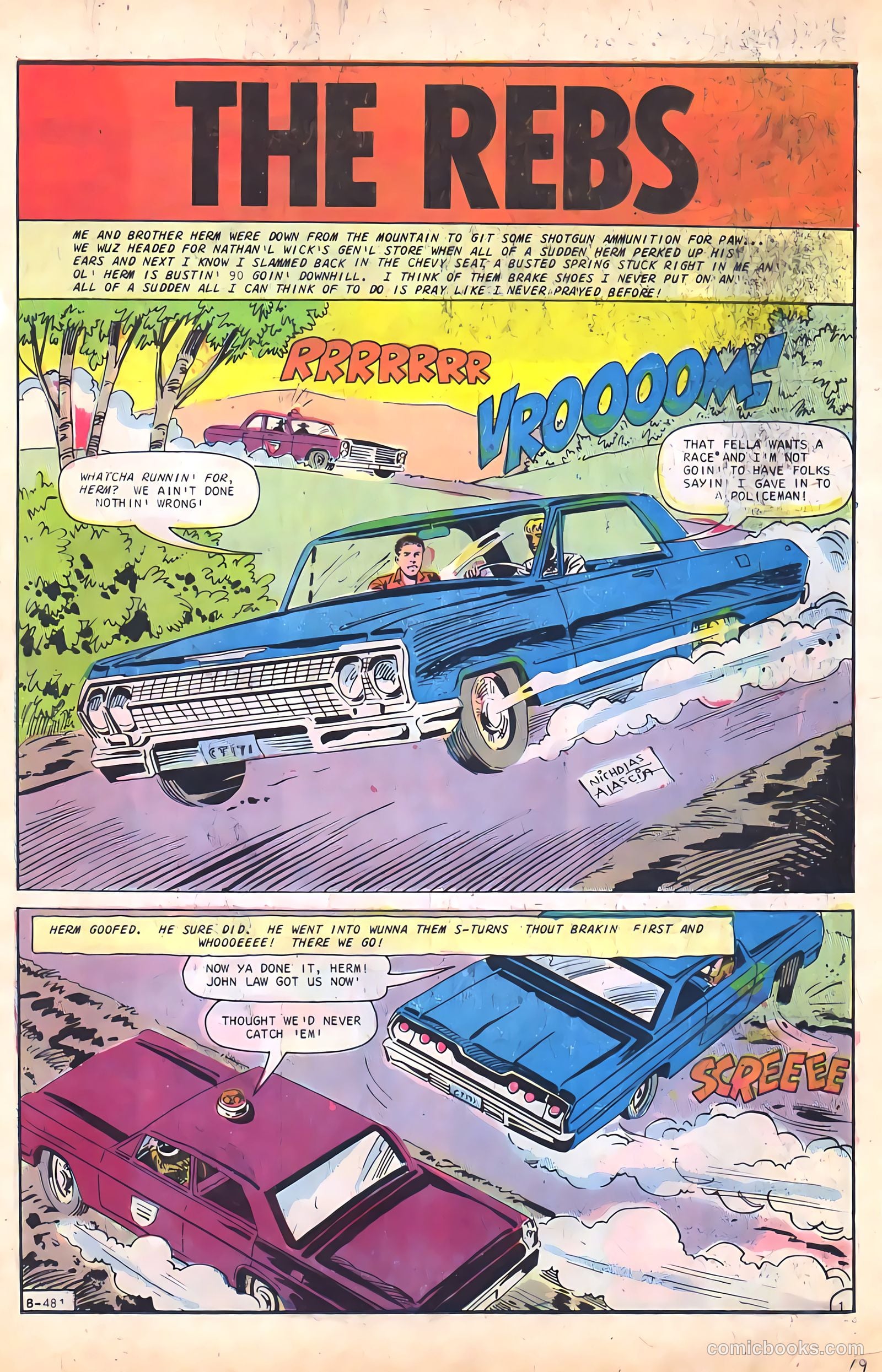Hot Rods and Racing Cars #84 (1967) — page 19 of 36